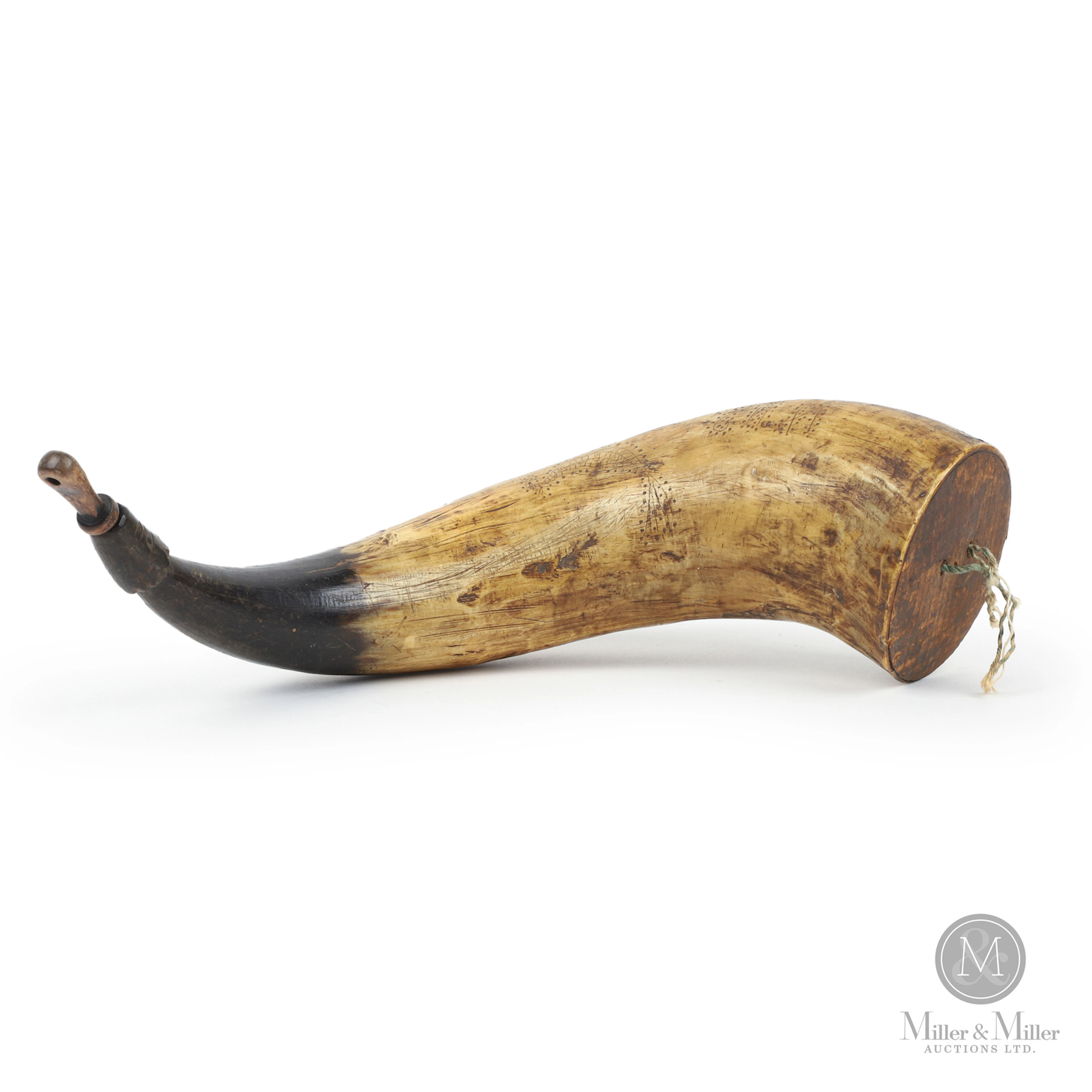 1842 New Brunswick Powder Horn