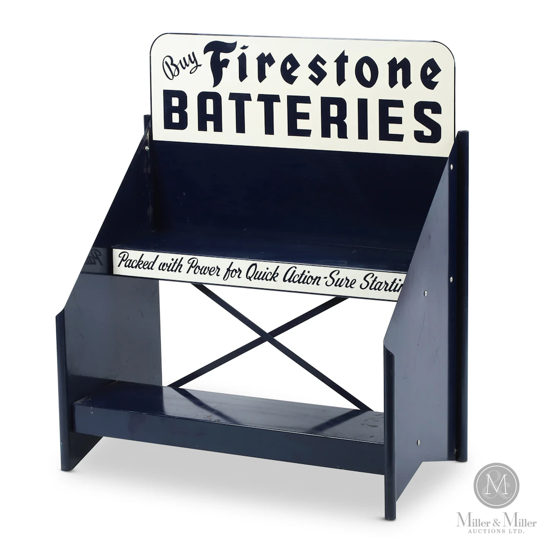 Firestone Batteries Display Rack