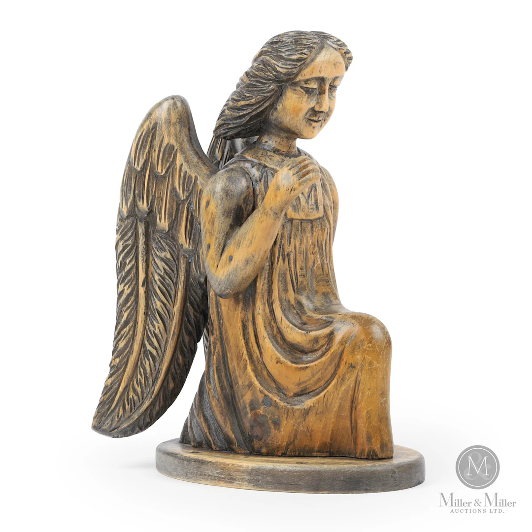 Ange corbillard / Angel Hearse Sculpture