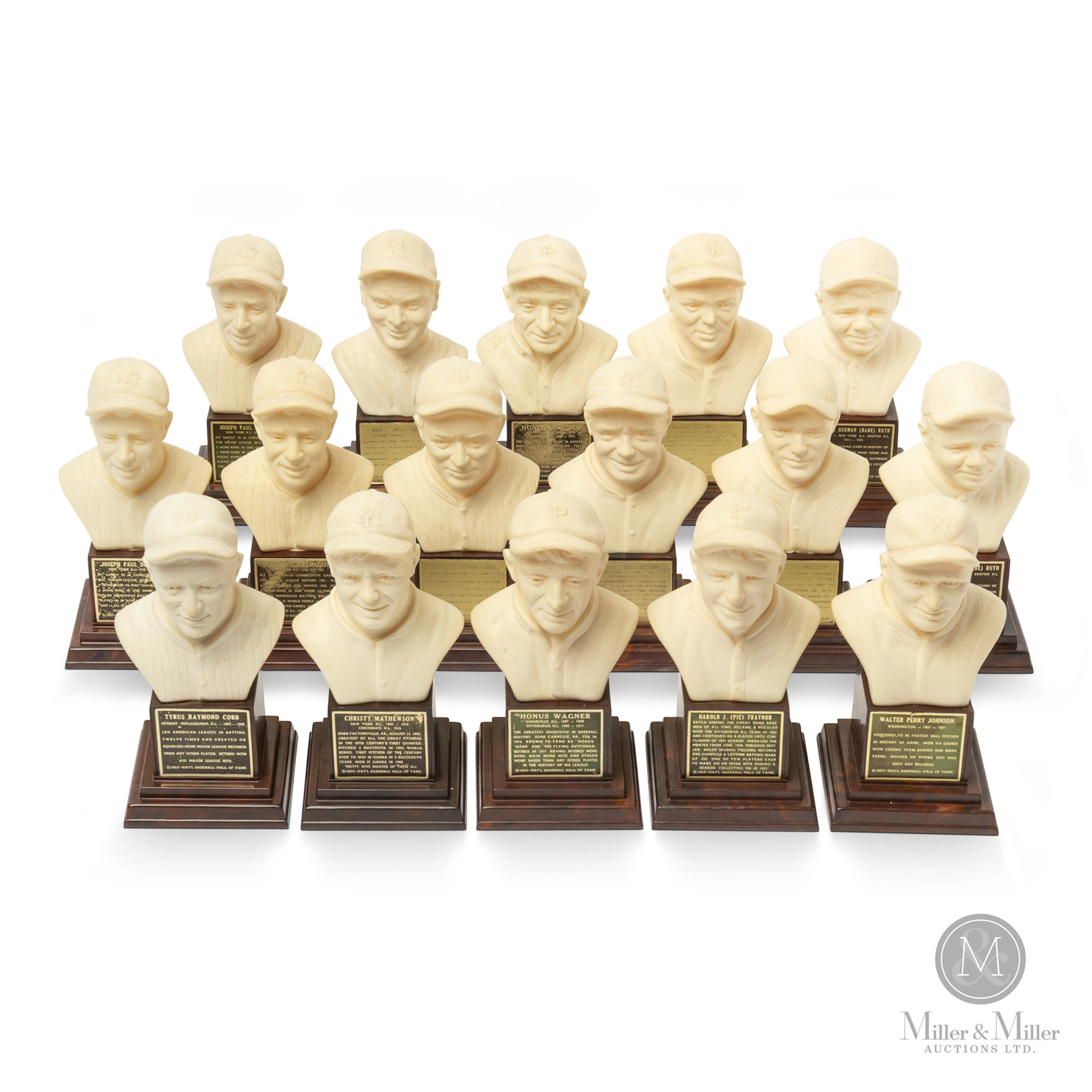 1963 Baseball Hall of Fame Mini Busts (16)