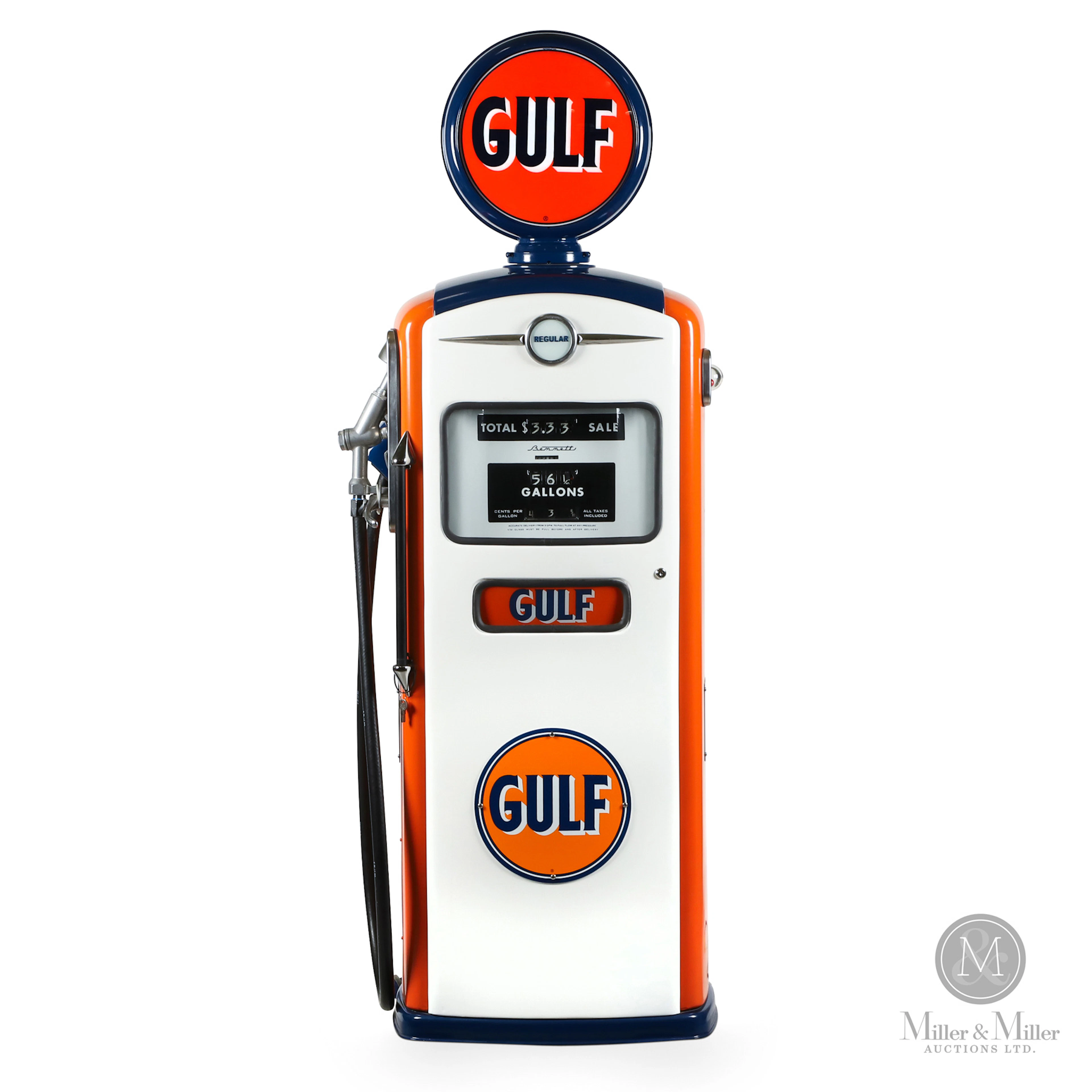 Bennett Model 966 Gas Pump in Gulf