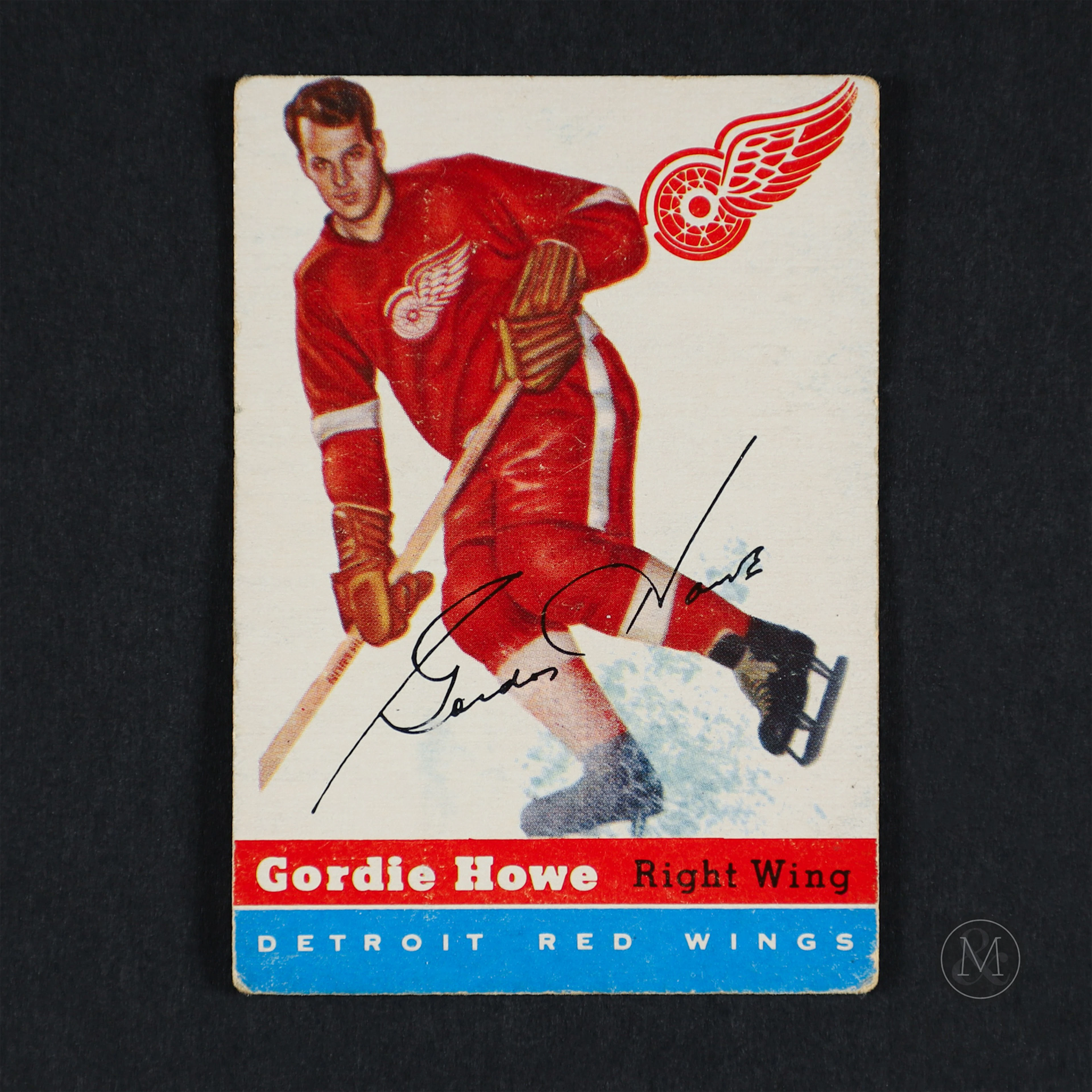 1954-55 Topps #8 Gordie Howe