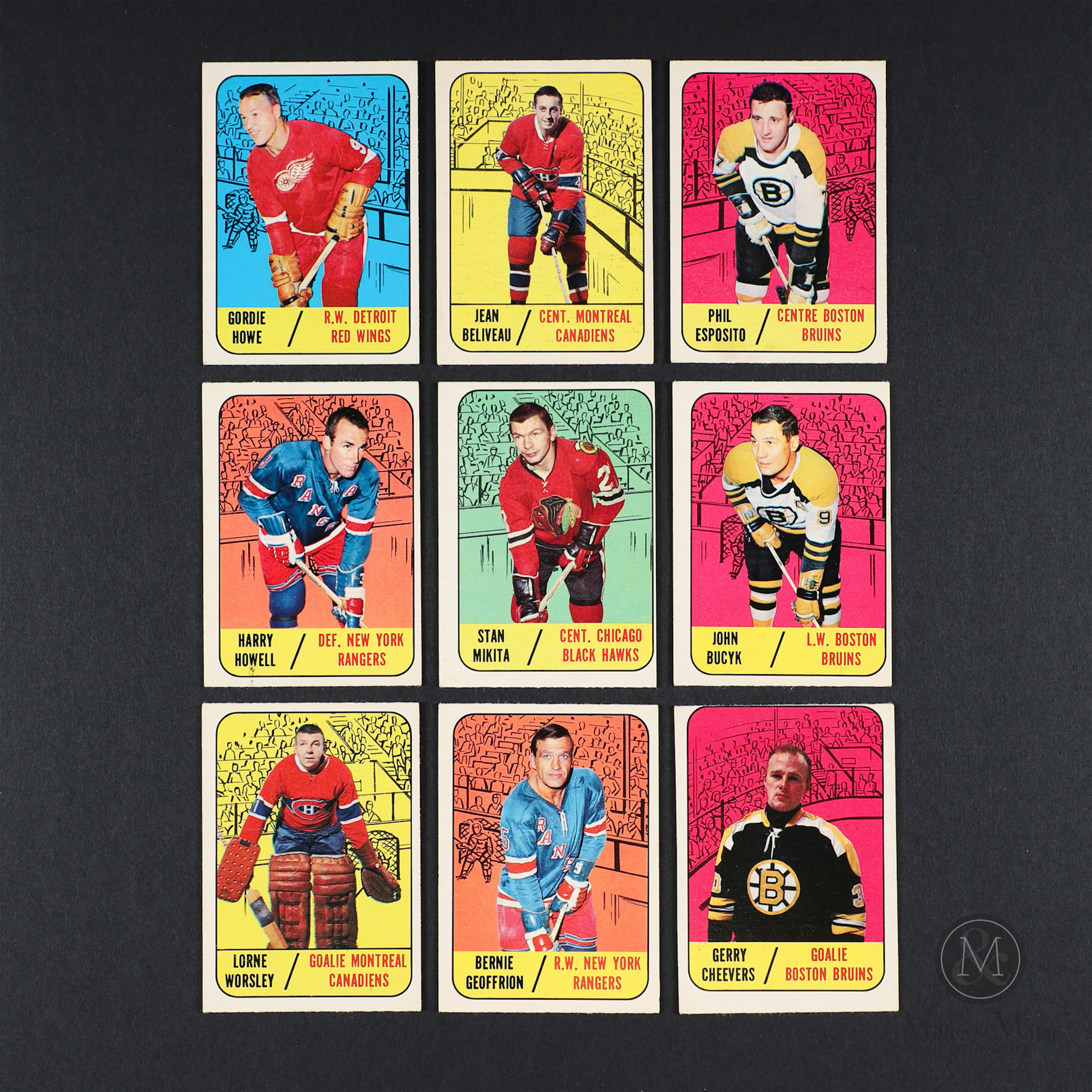1967-68 O-Pee-Chee Partial Set w/ Howe (65/132)