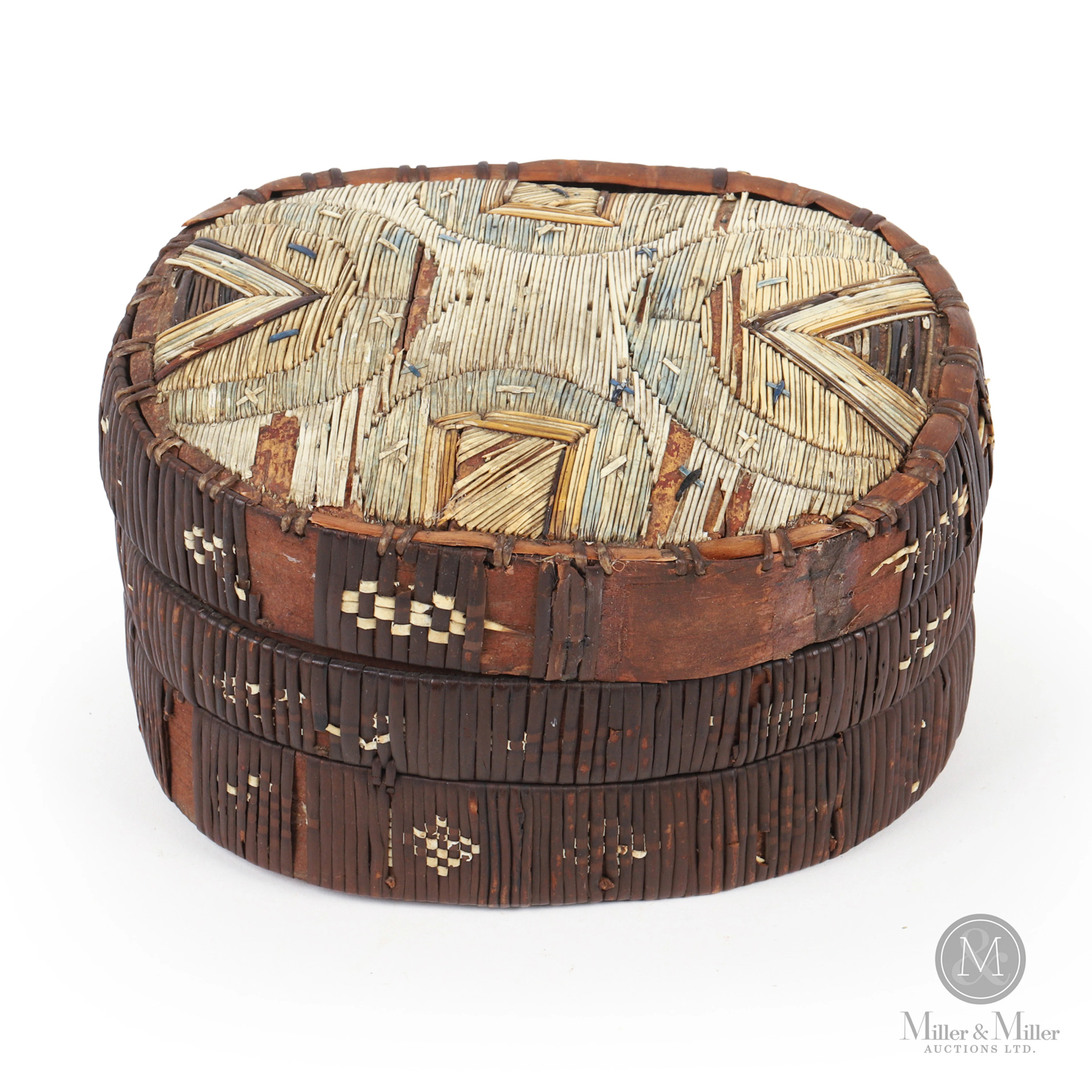 Early Oval Quill Box