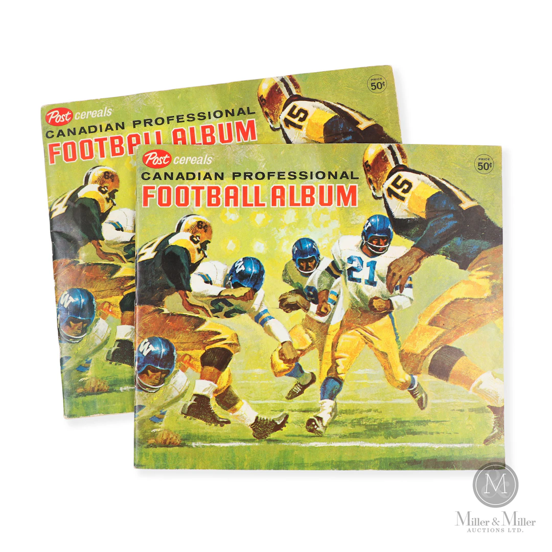 1963 Post Cereal CFL Complete Set in Album (160/160) w/ Unused Album