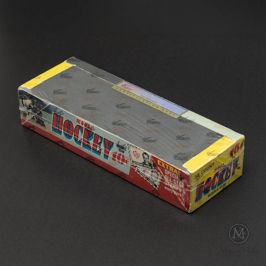 1969-70 O-Pee-Chee Hockey Display Box (Icert A)