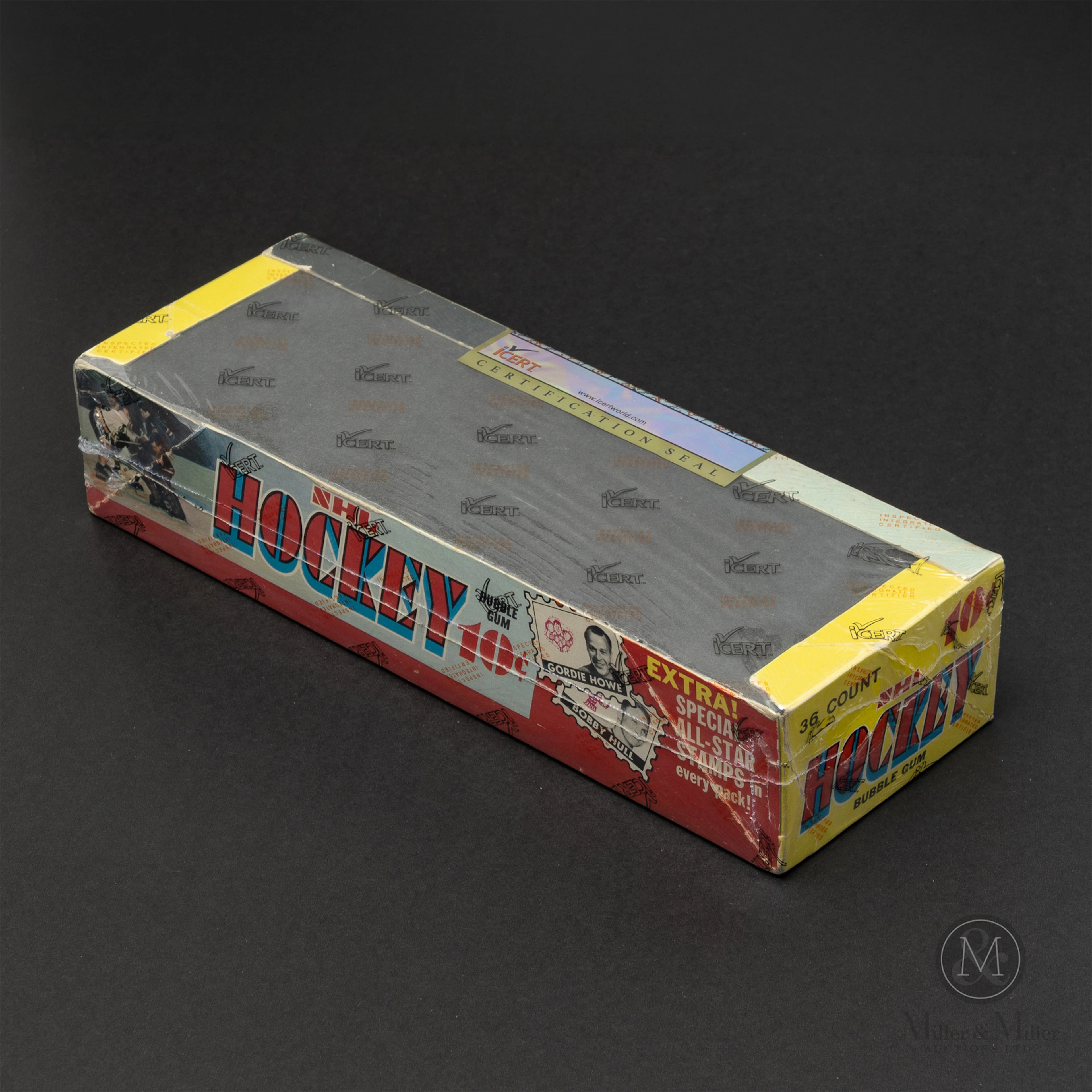 1969-70 O-Pee-Chee Hockey Display Box (Icert A)