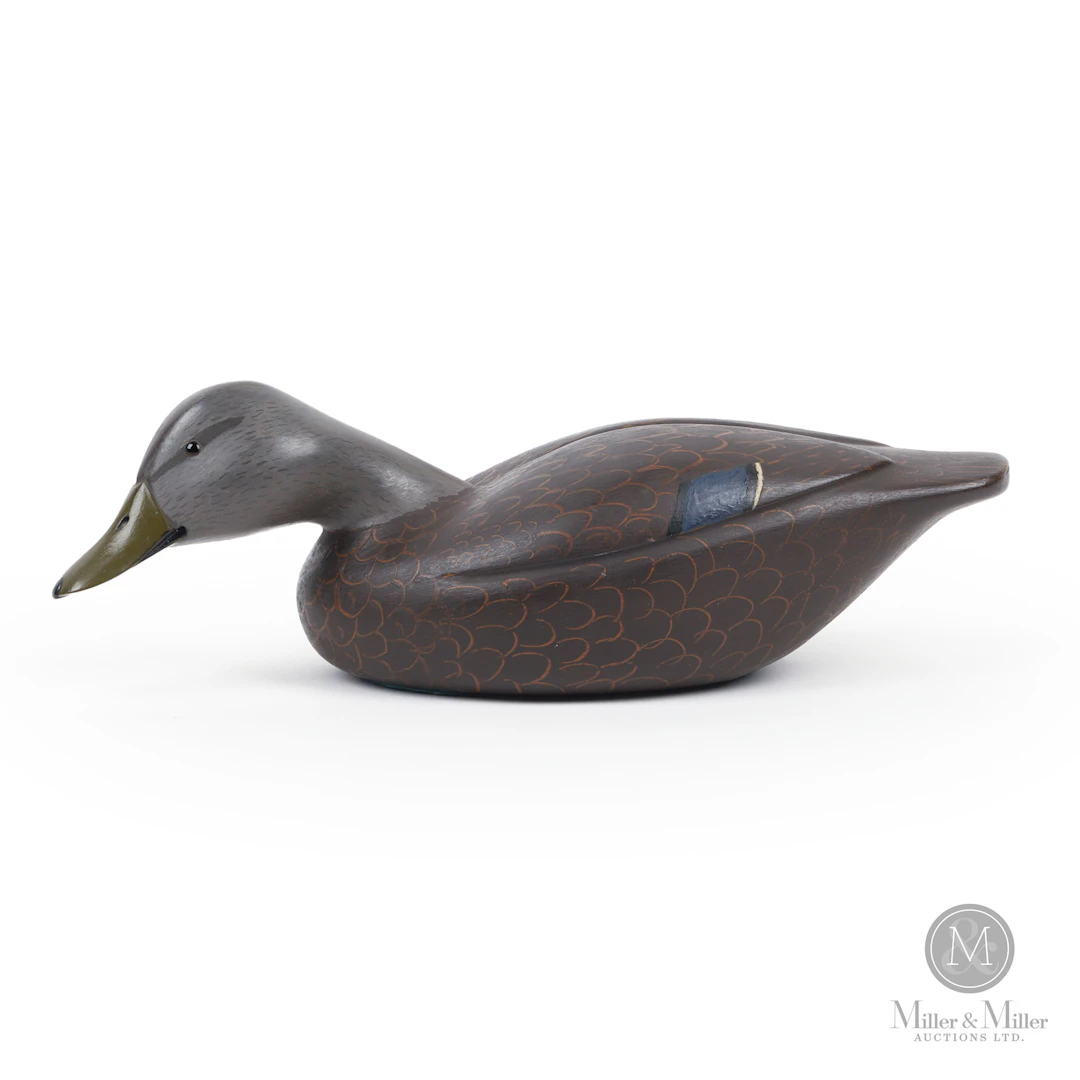 Art Chilton Blackduck Miniature 1/2 Size Decoy
