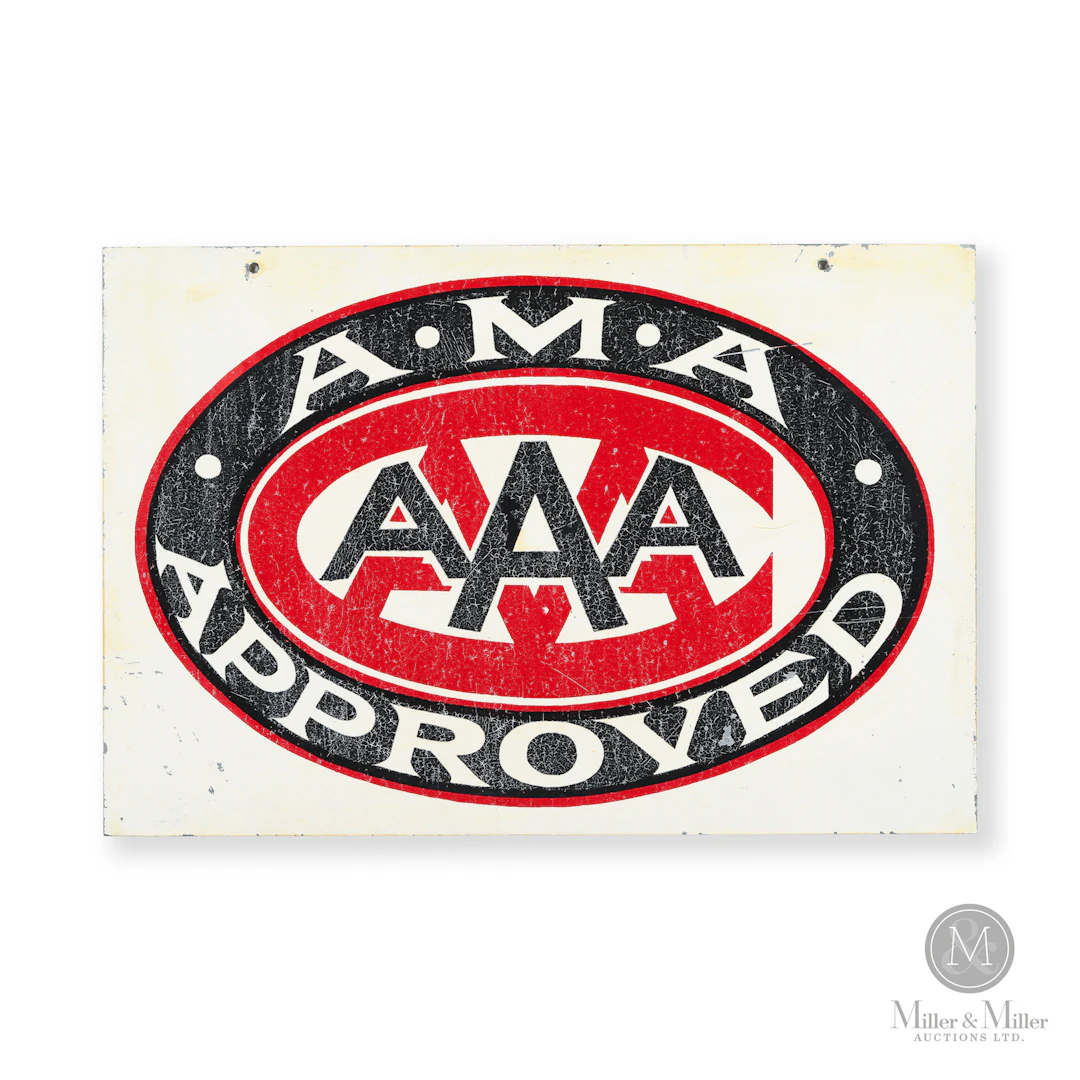 A.M.A. Approved CAA/AAA Sign
