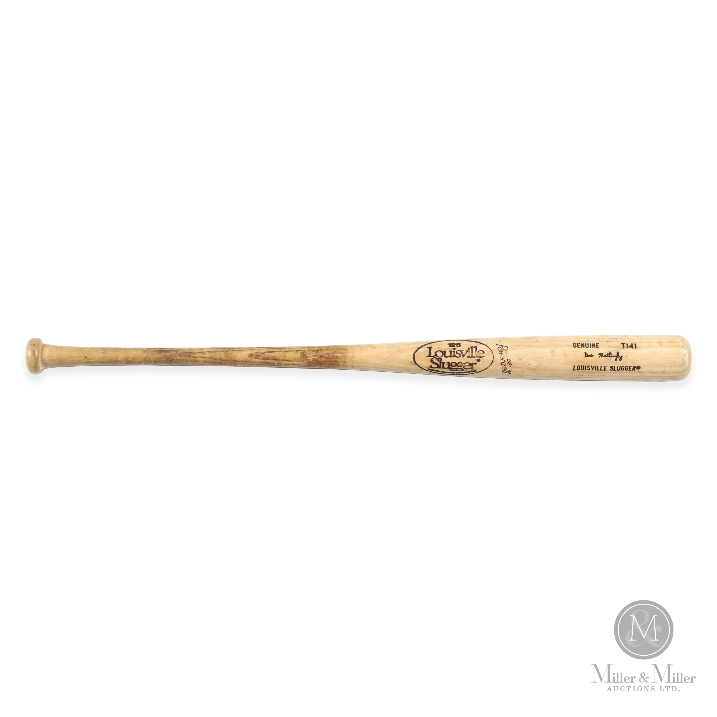 *Preview Lot* 1986-69 Don Mattingly Game Used Bat