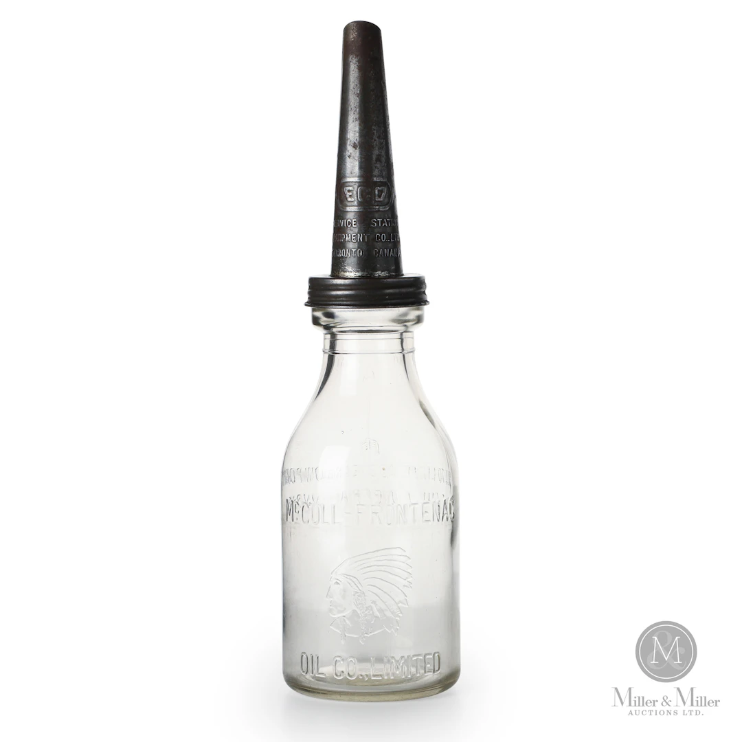 McColl-Frontenac Red Indian Imperial Quart Bottle