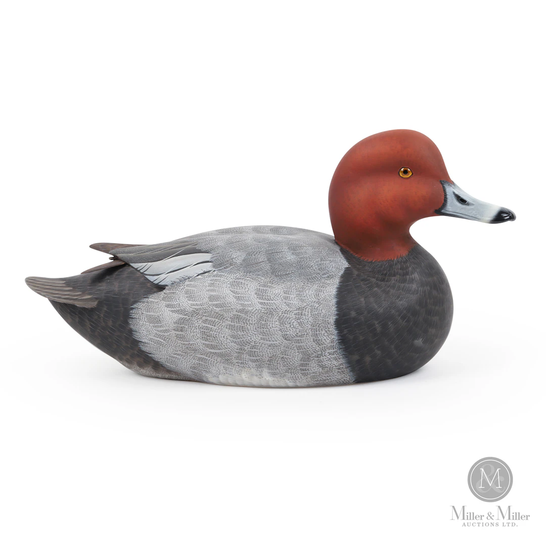Jack Cox Red Head Drake Decoy