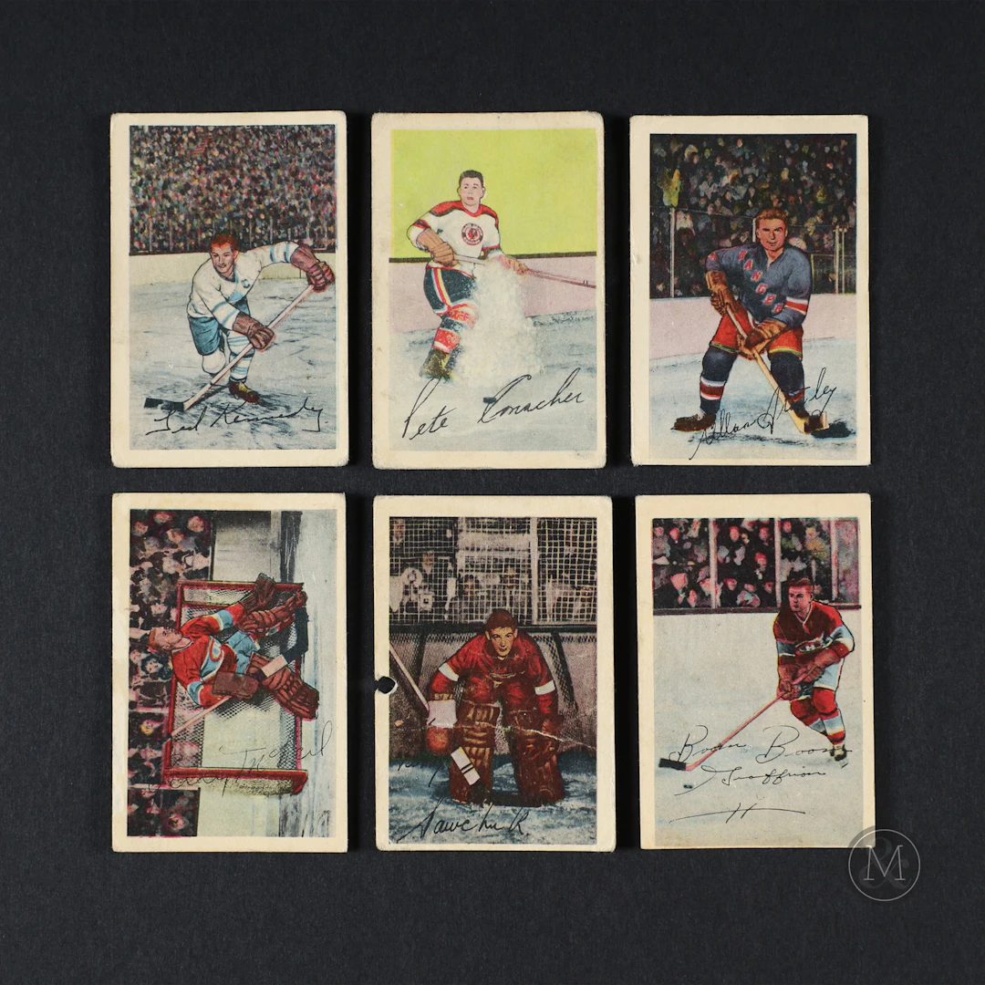 1952 Parkhurst Hockey Partial Set (46/105) w/ Duplicates (22)