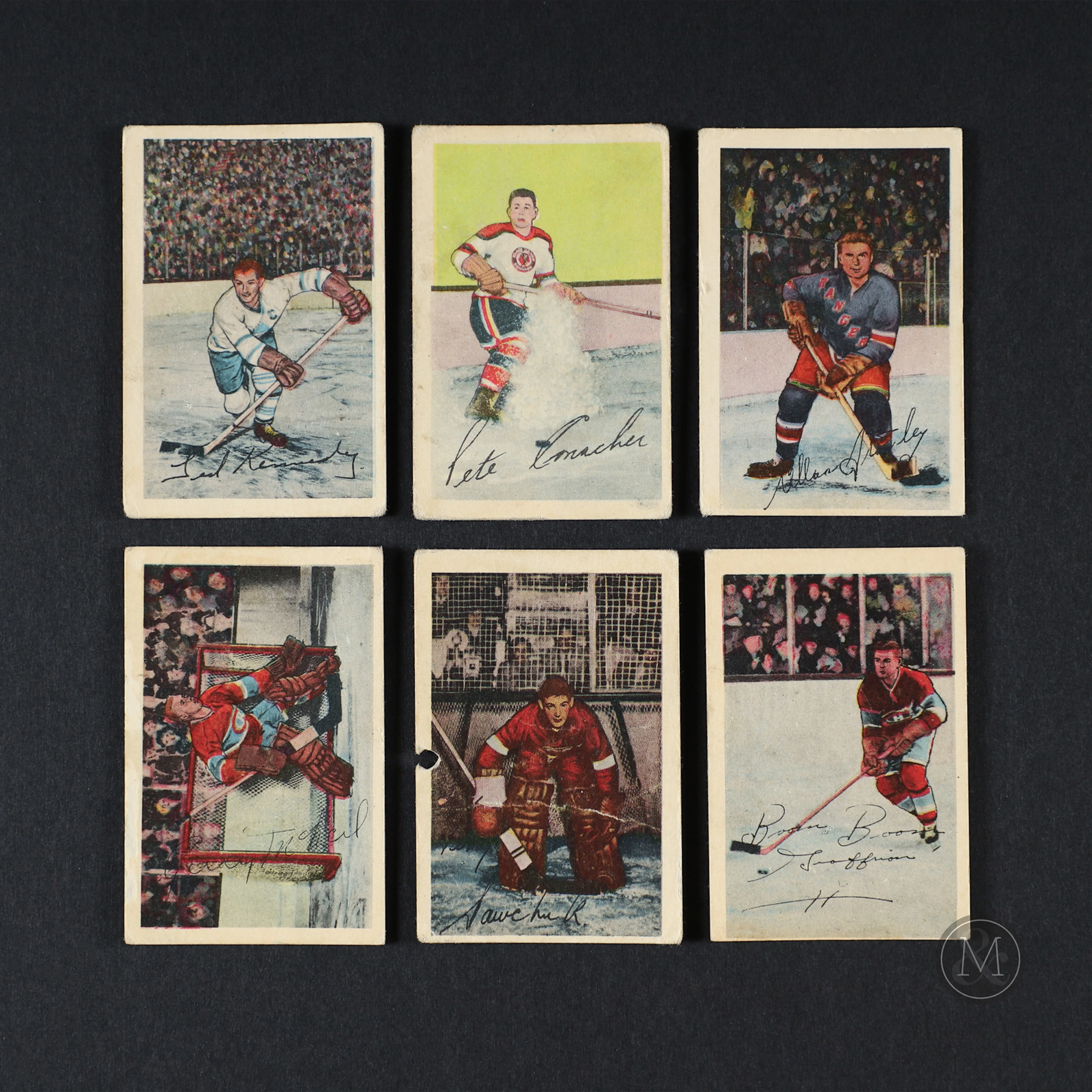 1952 Parkhurst Hockey Partial Set (46/105) w/ Duplicates (22)