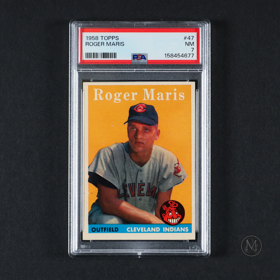 1958 Topps #47 Roger Maris (PSA 7 NM)