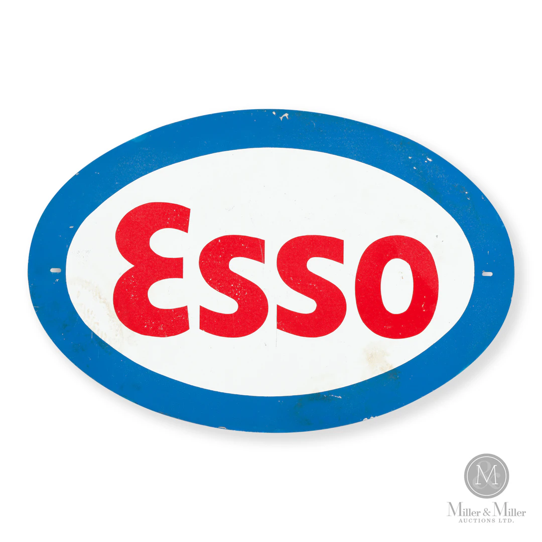 Esso Bulk Oil Sign