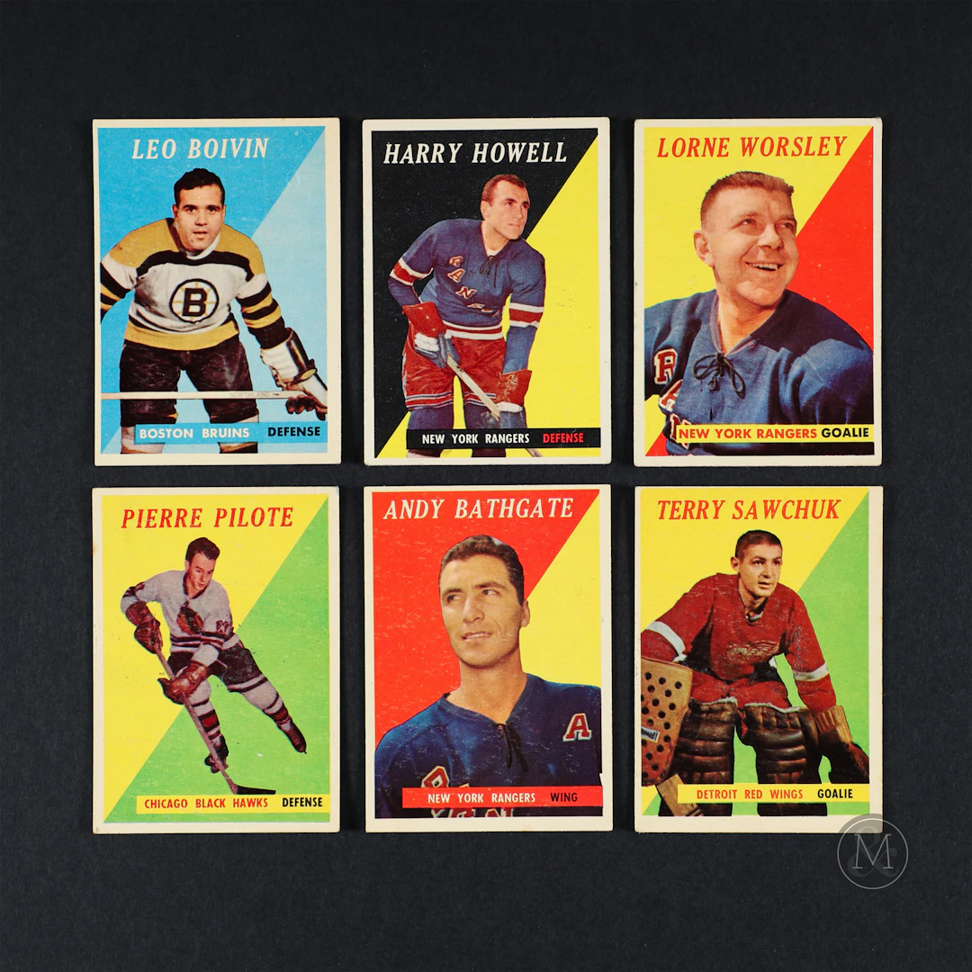 1958 Topps Hockey Partial Set (49/66)