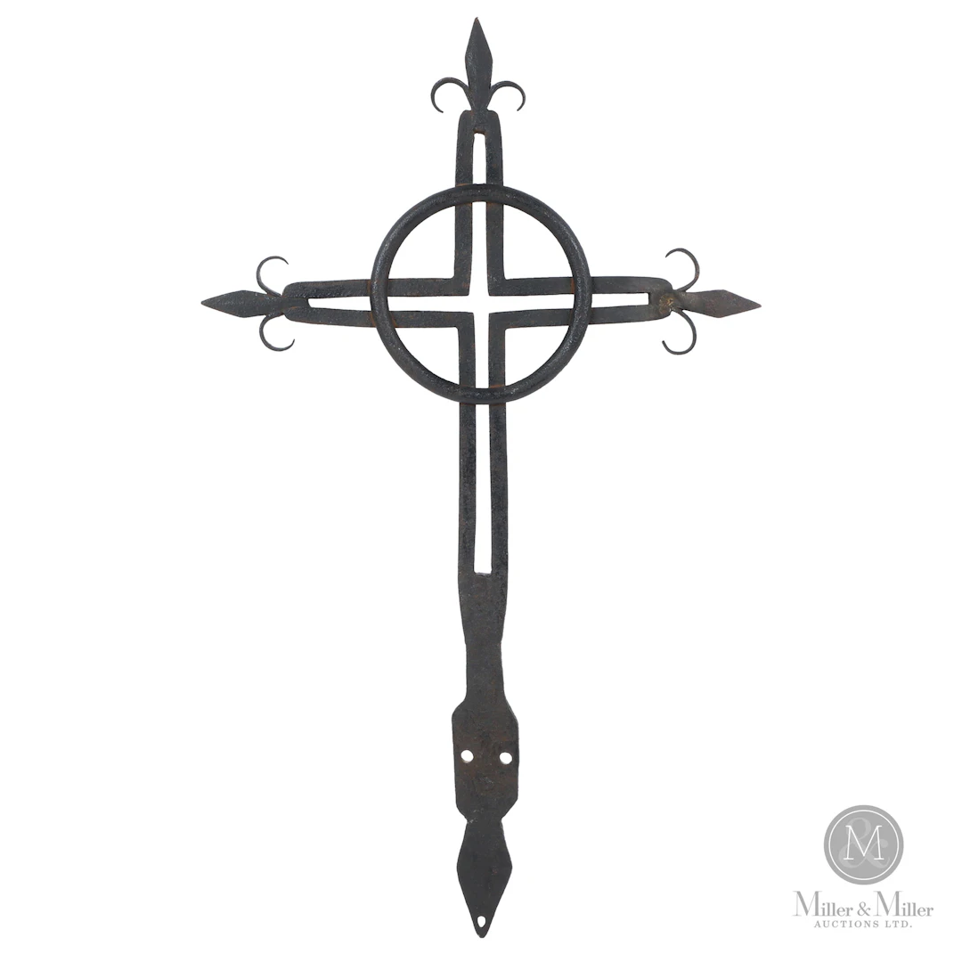 Croix fer forgé / Forged iron cross