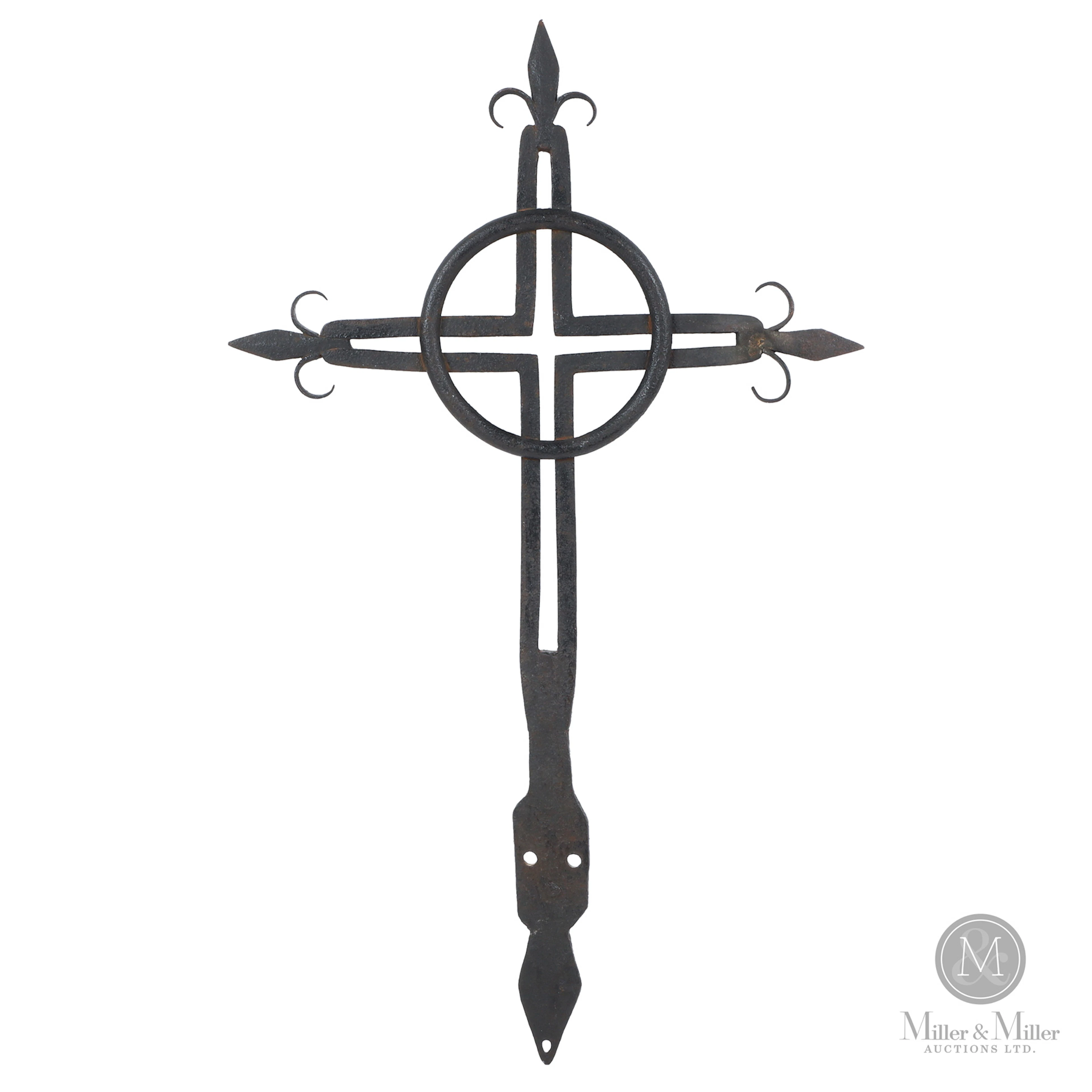 Croix fer forgé / Forged iron cross