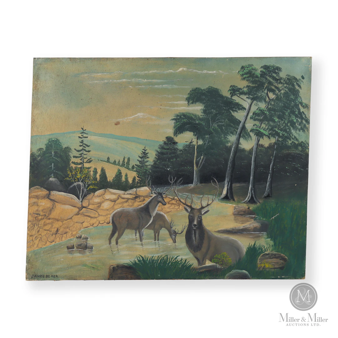 Chief James Beaver — Three Deer in the Hills