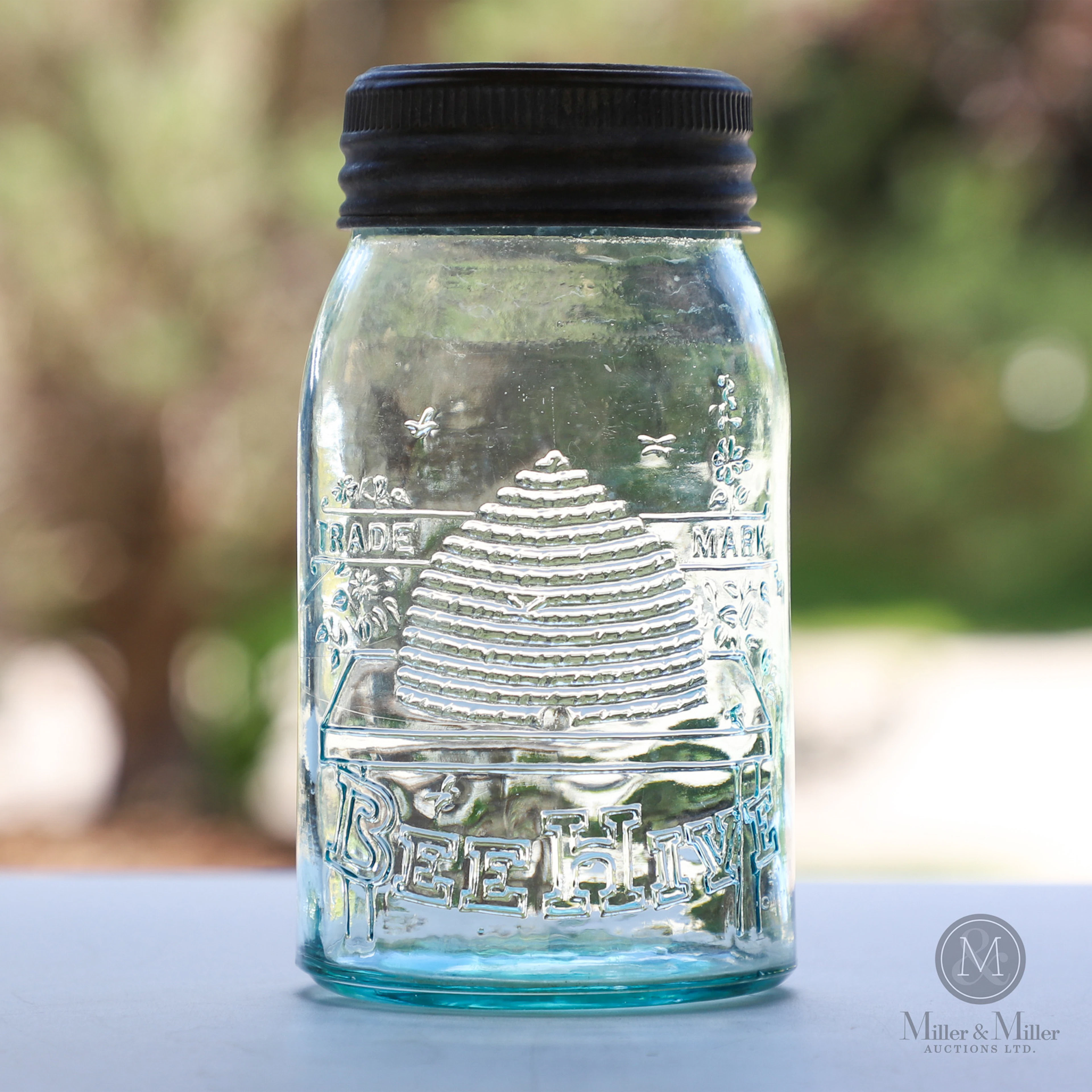 Beehive Quart Fruit Jar