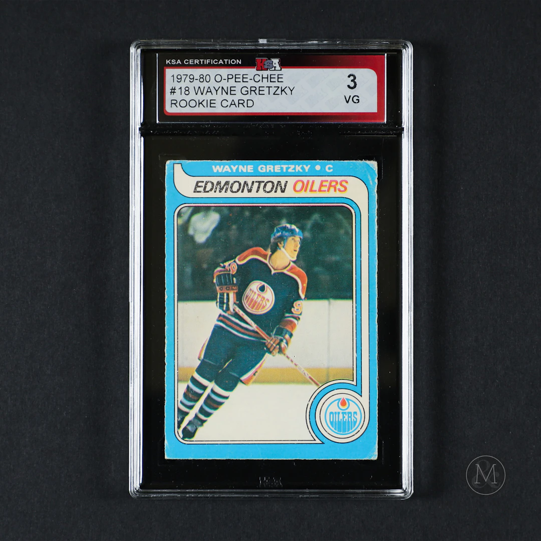 1979-80 O-Pee-Chee #18 Wayne Gretzky (KSA 3 VG)