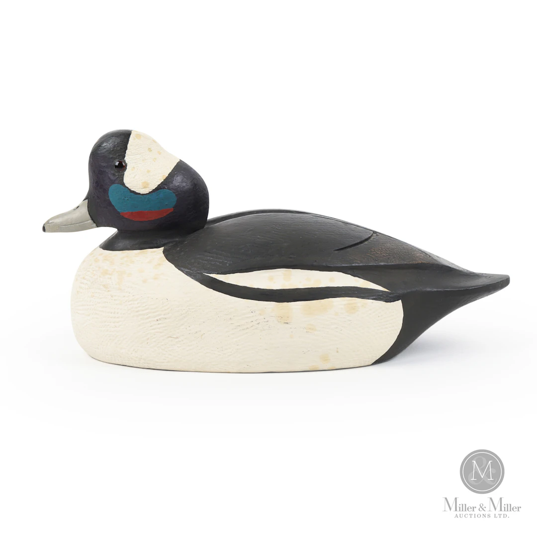 Cecil Anger Bufflehead Drake Decoy