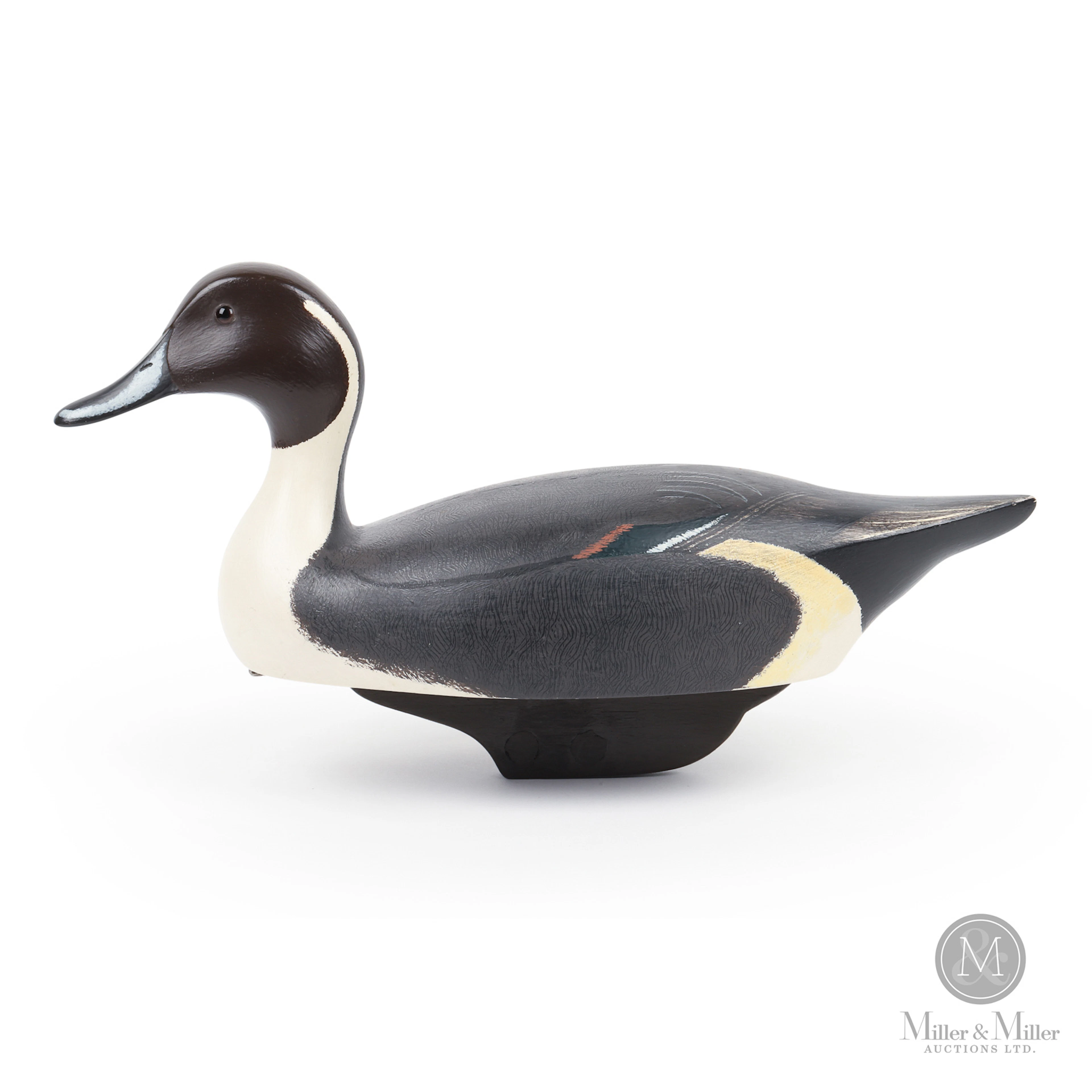 Leroy Lawrence Long Hollow Drake Pintail Decoy