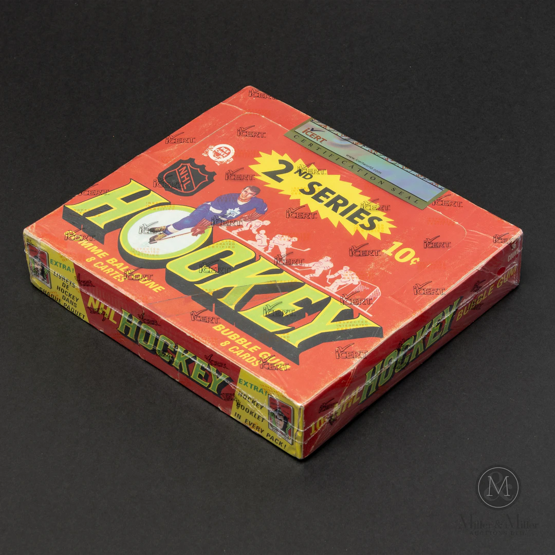 1971-72 O-Pee-Chee Series 2 Display Box (Icert 3 VG)