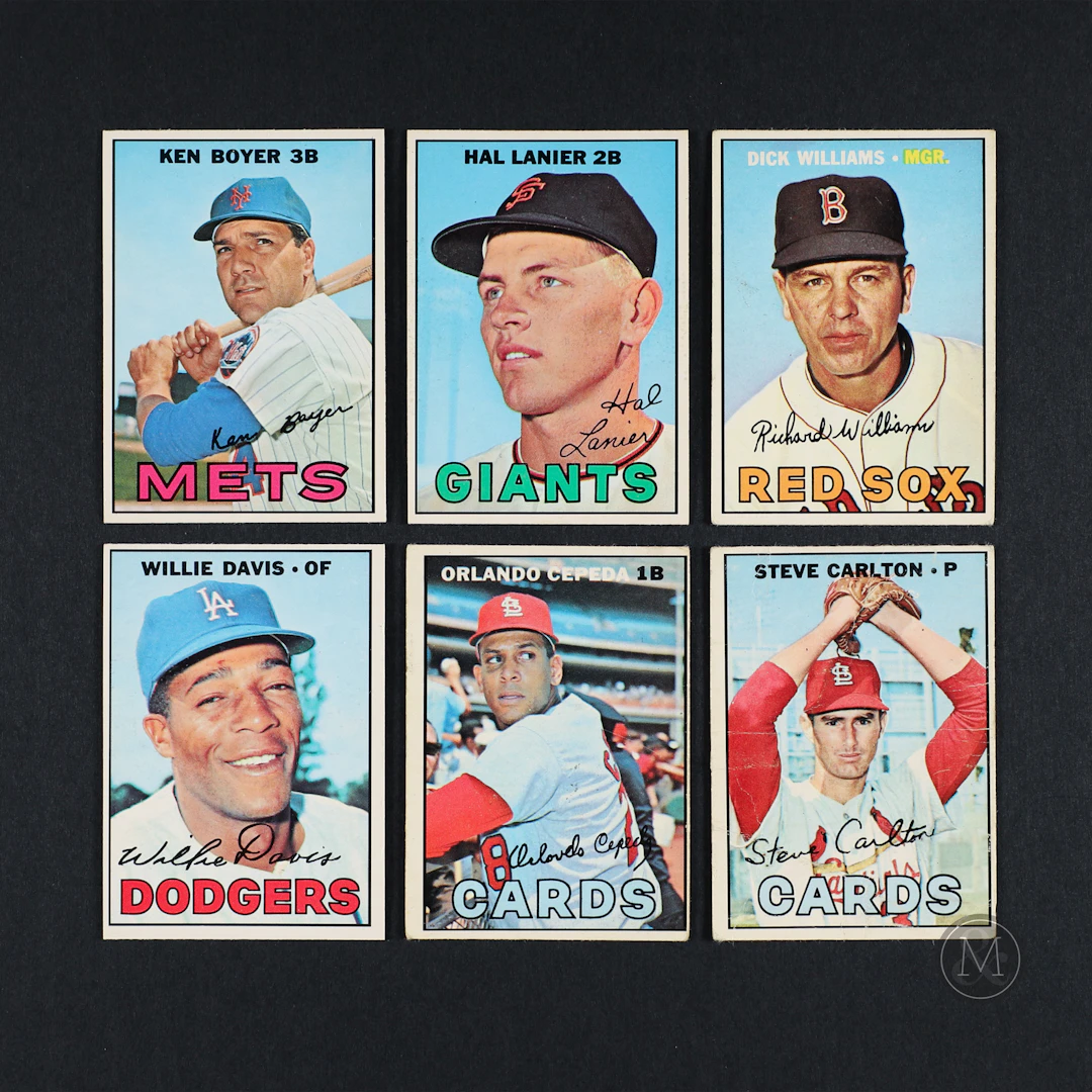 1967 O-Pee-Chee Baseball Partial Set (131/196) w/ Duplicates (6)