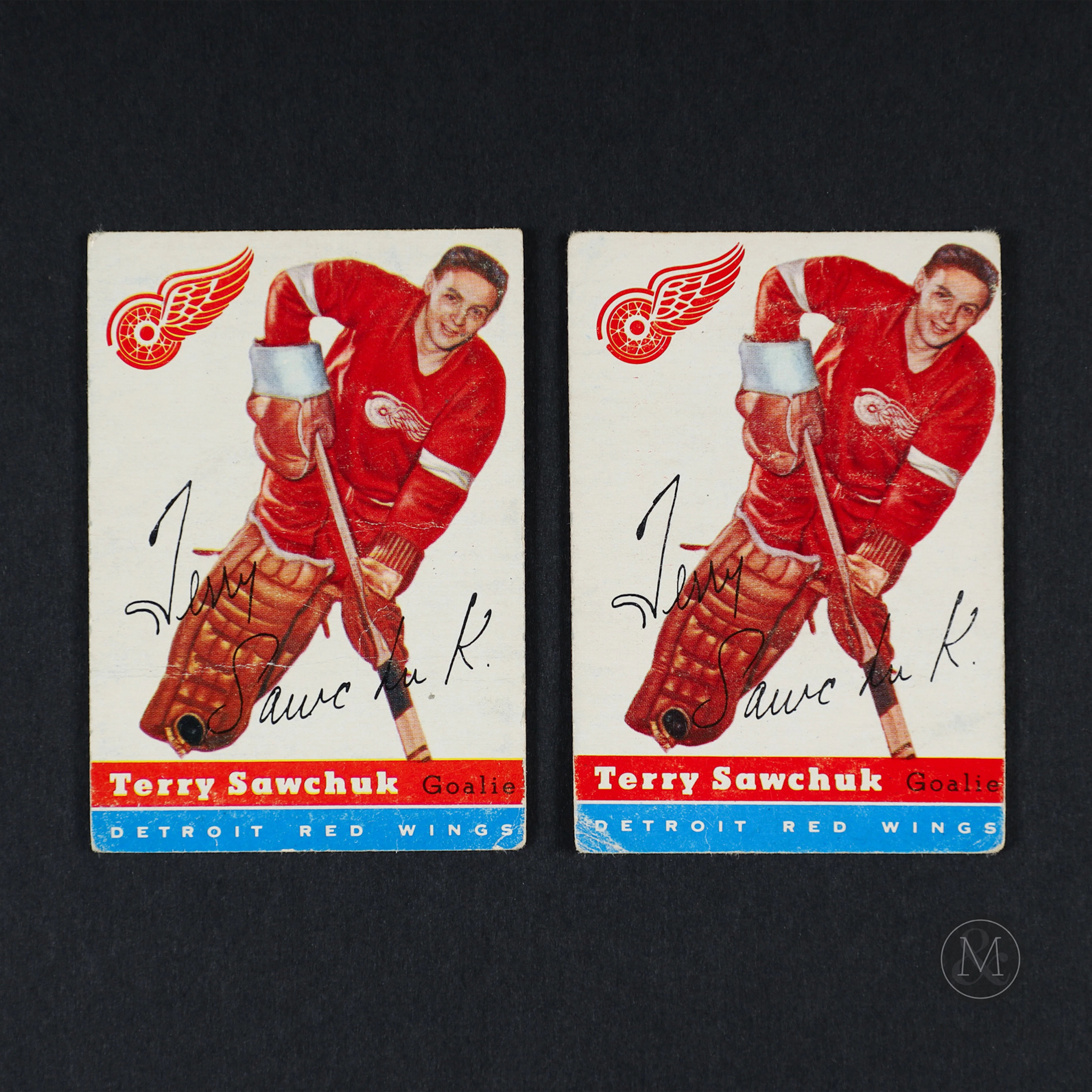 1954-55 Topps #58 Terry Sawchuk (2)
