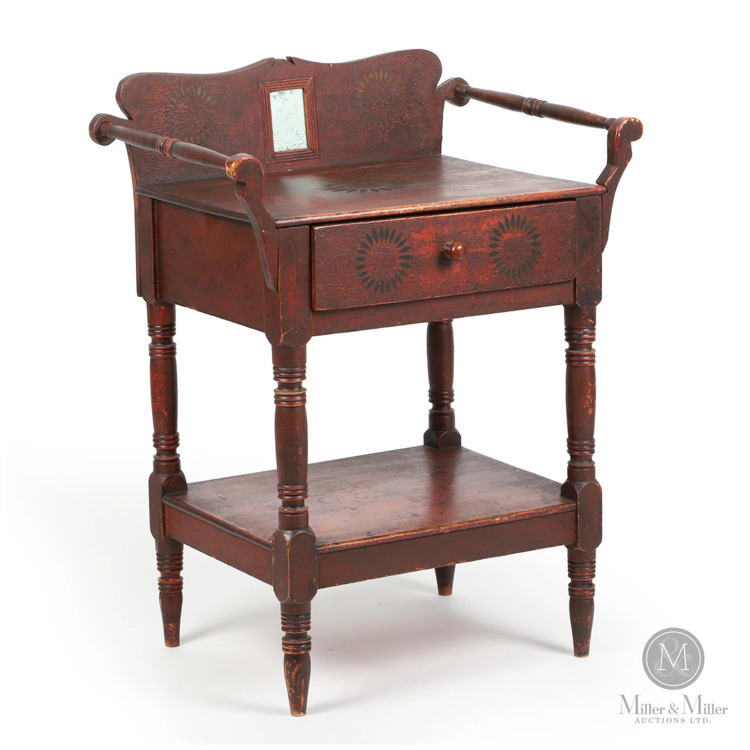 Painted Pine Washstand