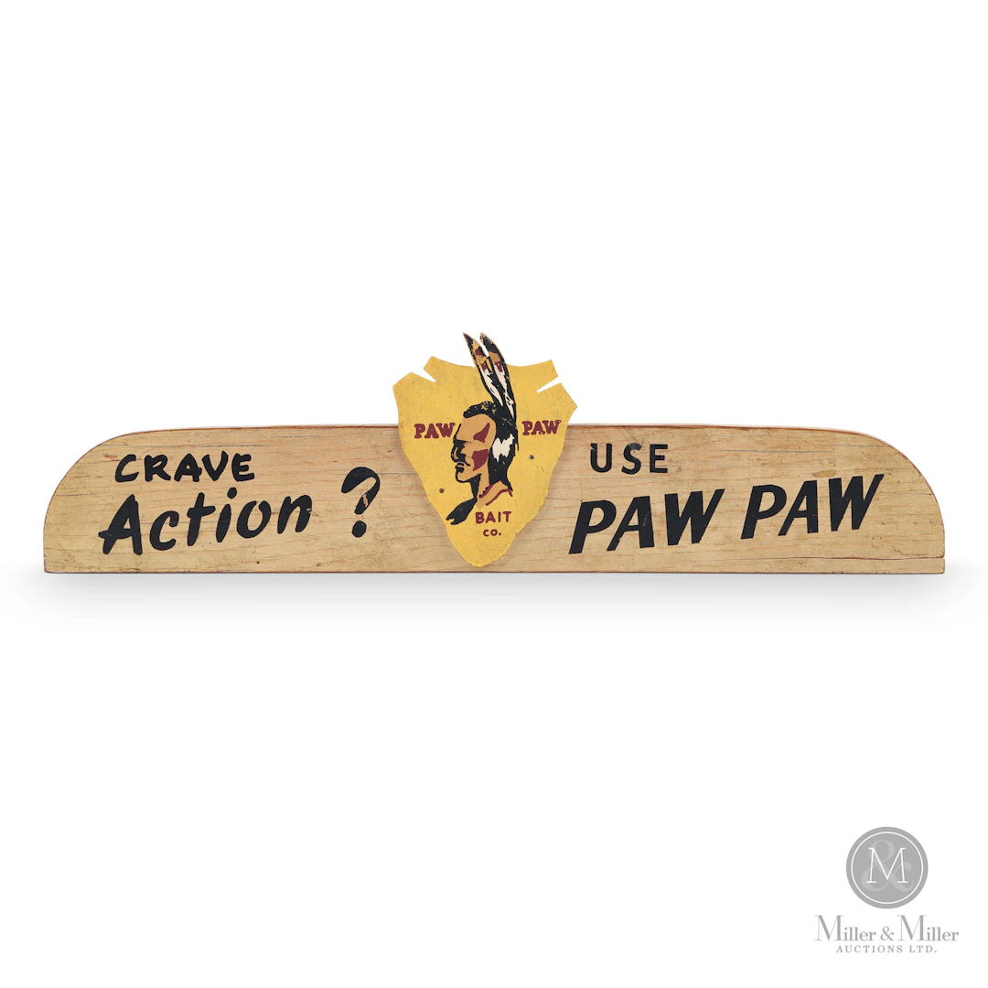 Paw Paw Bait Co. Display Topper