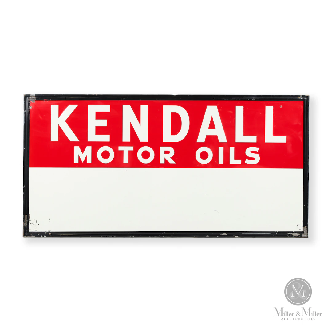 Kendall Motor Oils Sign