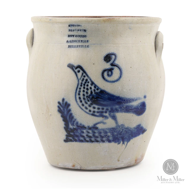 Vair, Belleville, 3 Gal, Cream Crock