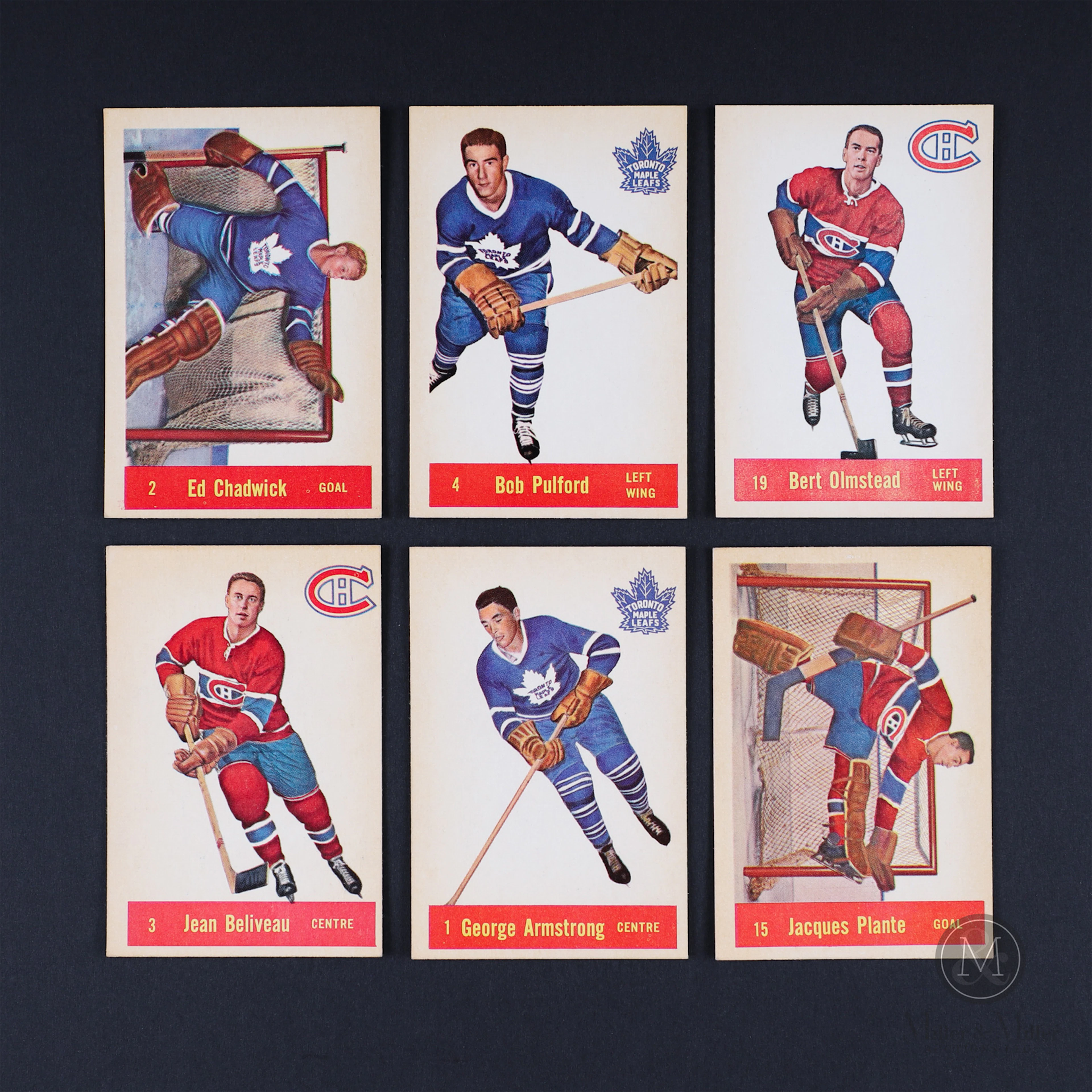 1957 Parkhurst Partial Set (30/50) w/ Duplicates (33)