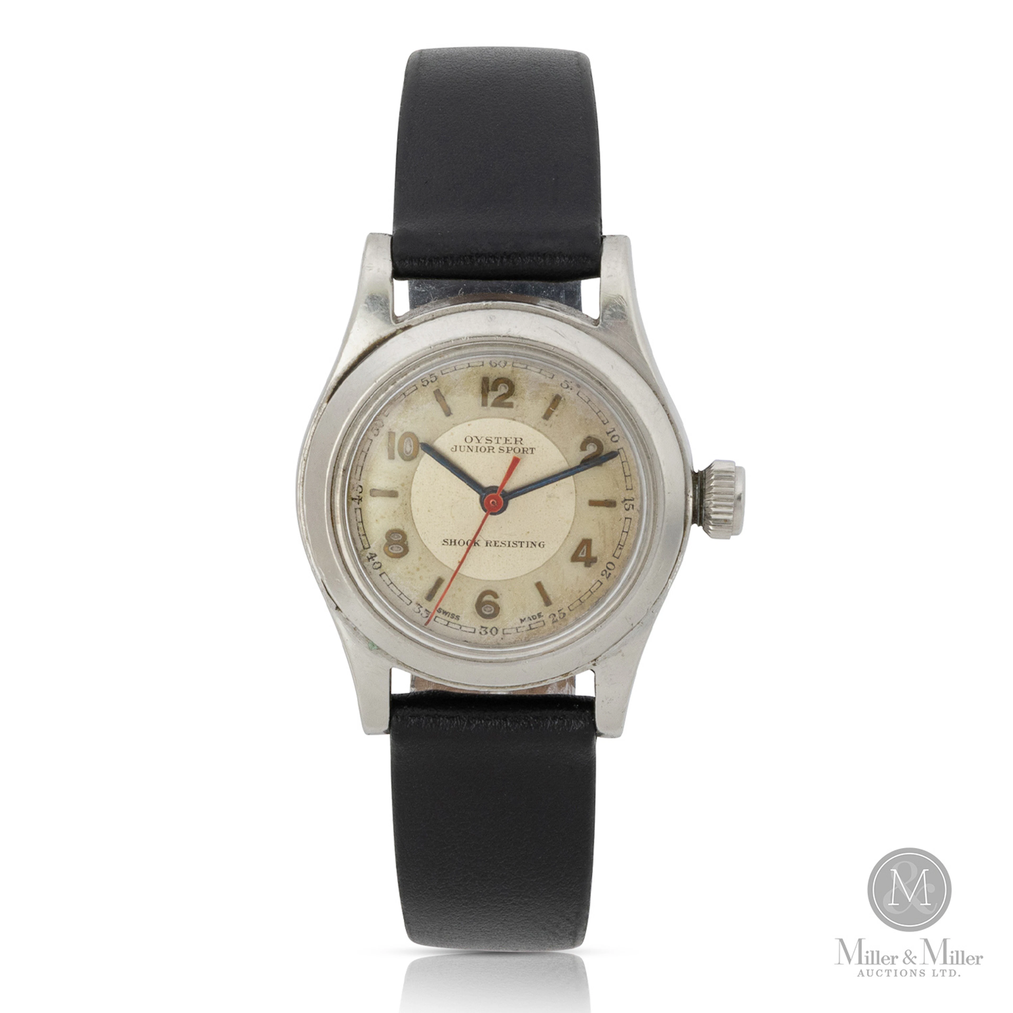 Rolex Ref. 3135 Oyster Junior Sport WWII Military Watch