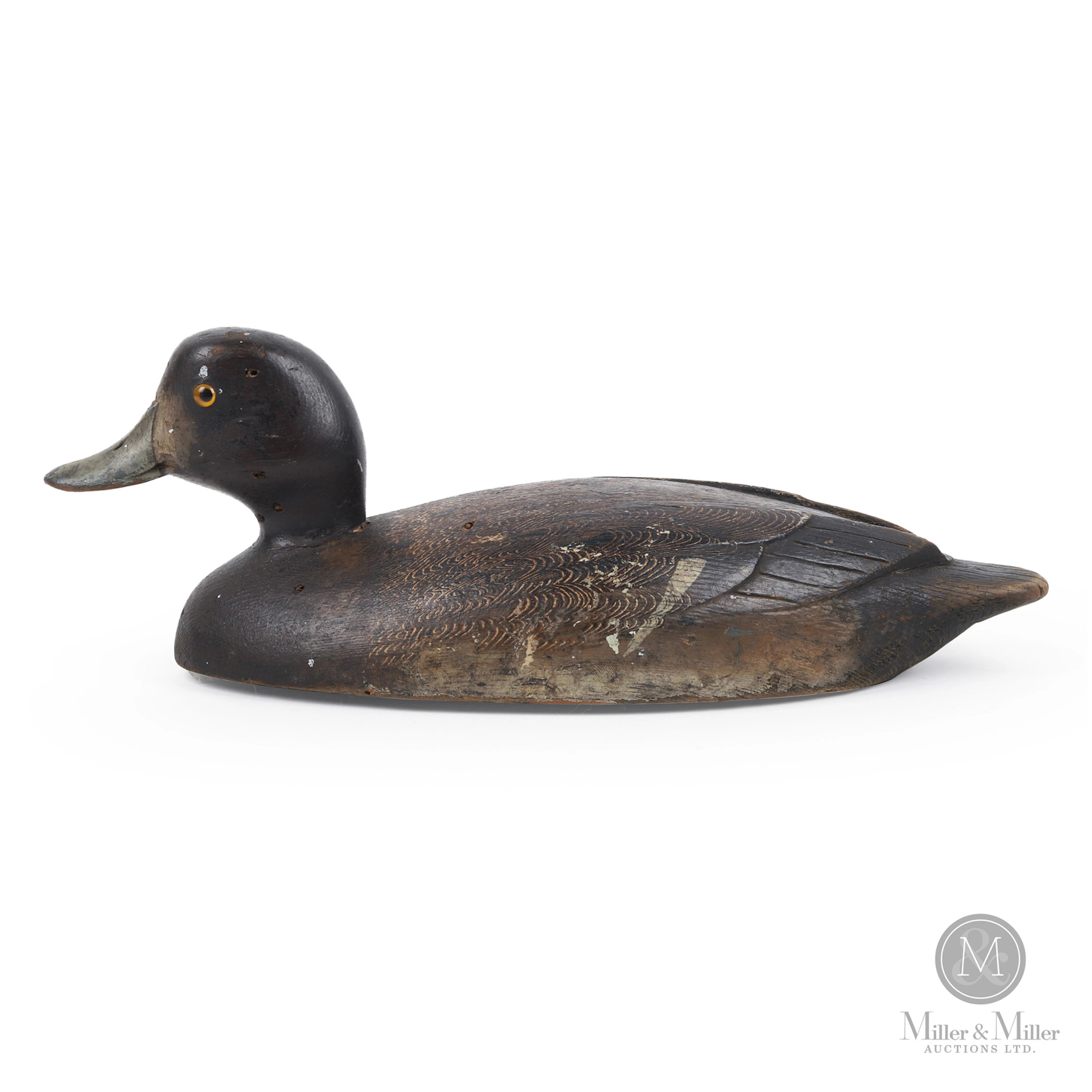 D. W. Nichol Bluebill Decoy