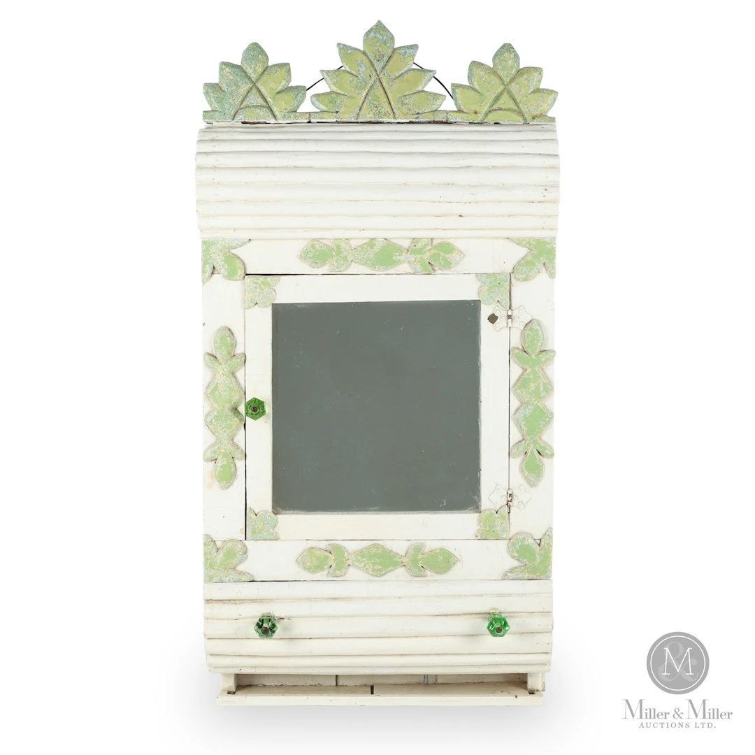 Quebec Folk Art Medicine Chest