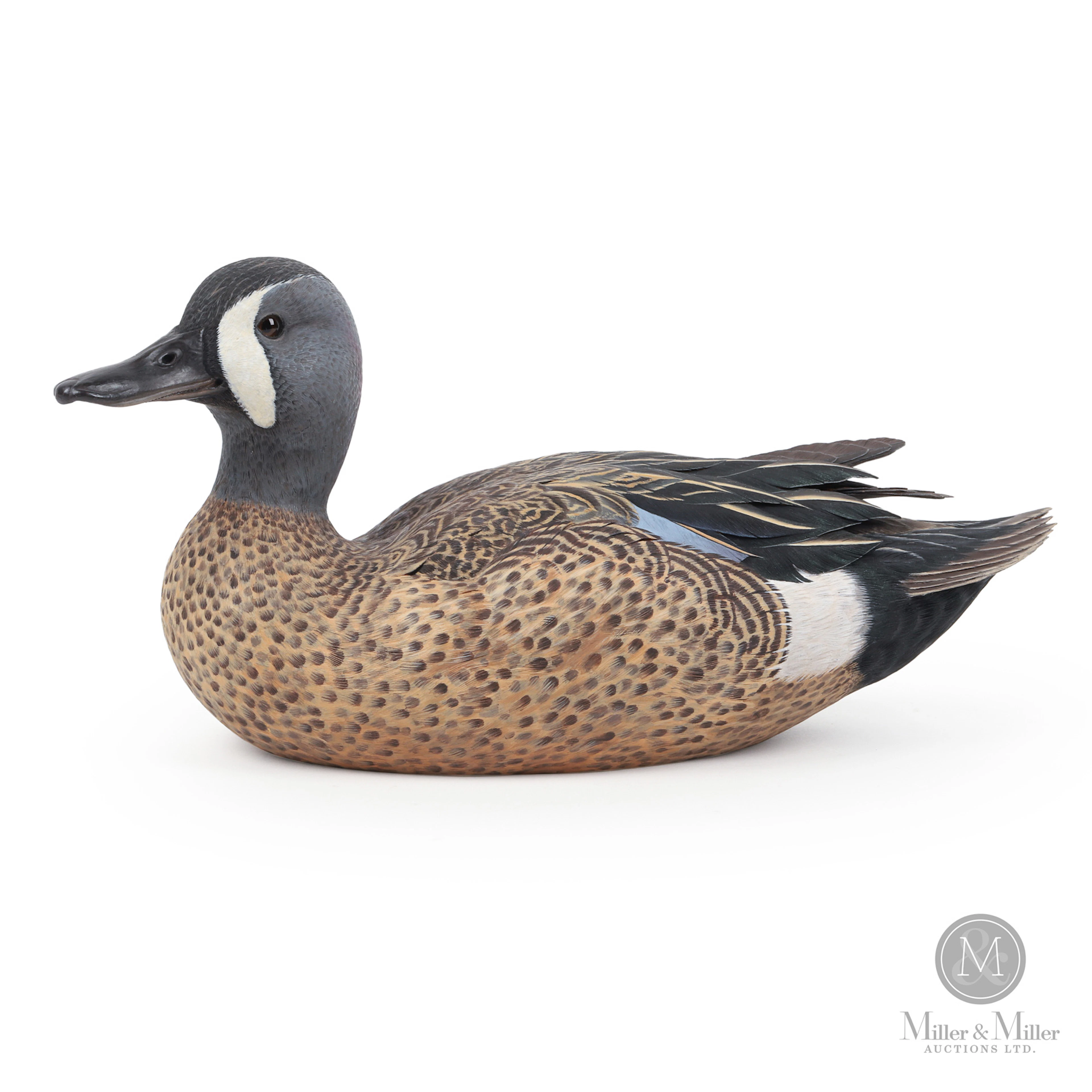 Pat Godin Drake Blue-winged Teal Decoy
