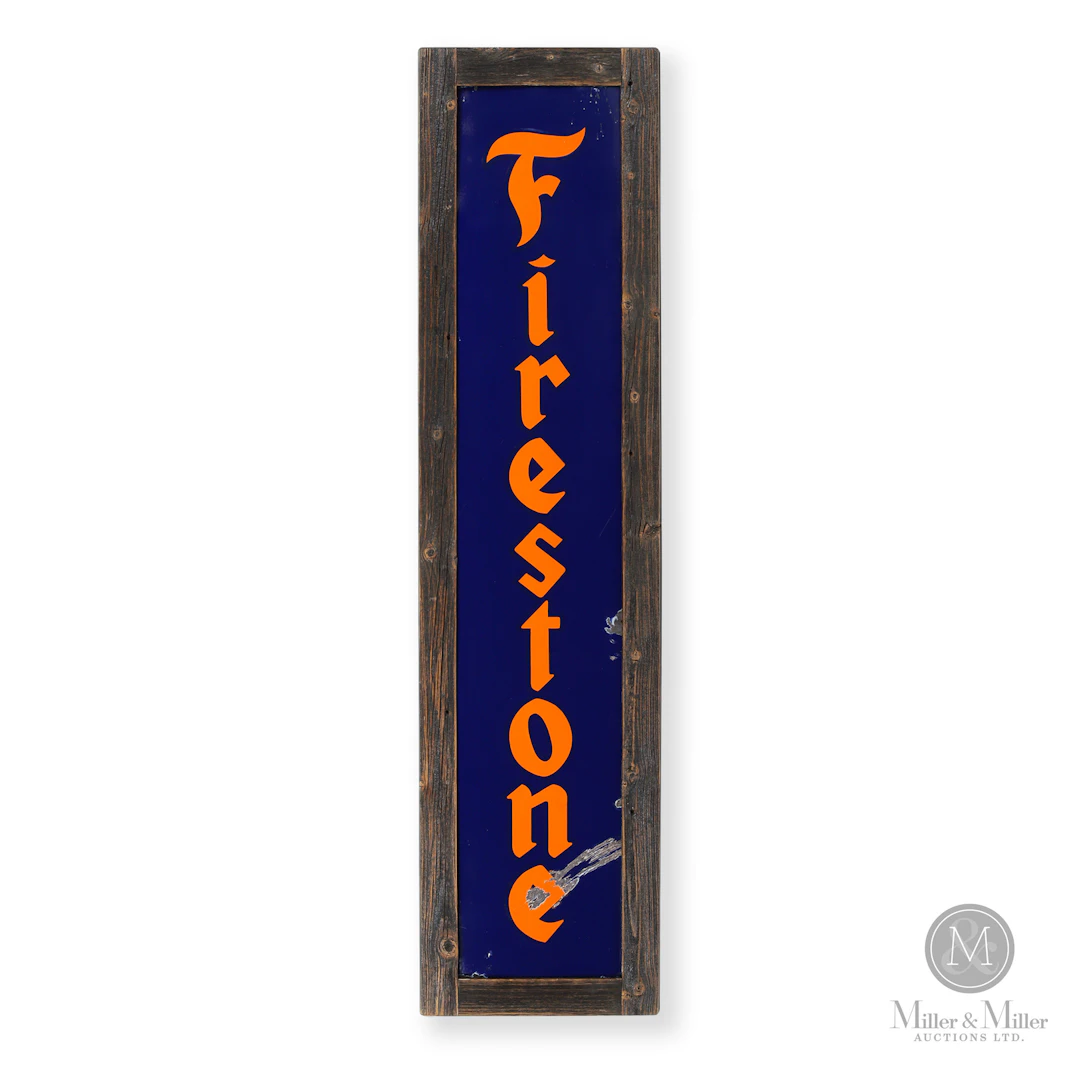 Firestone Tires Service Station Sign