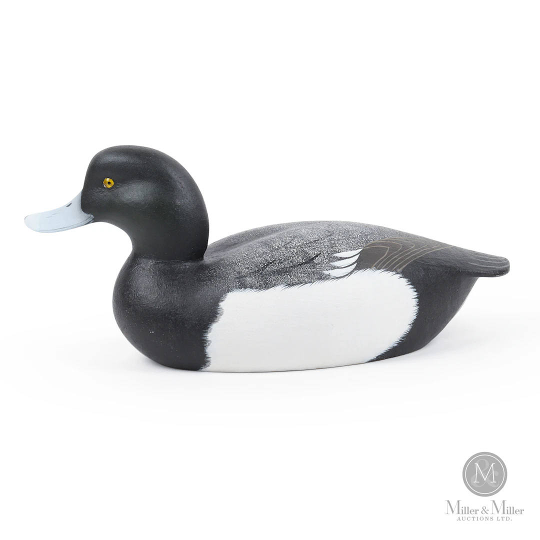 Jimmie Vizier Bluebill Drake Decoy