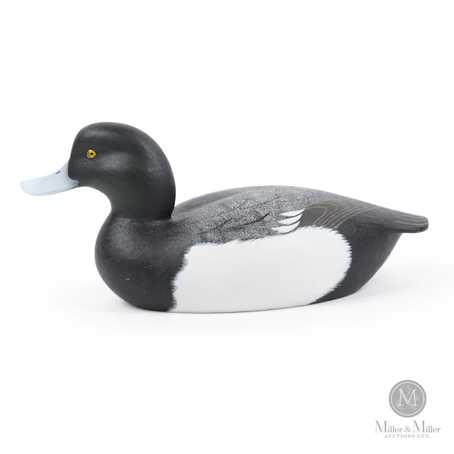 Jimmie Vizier Bluebill Drake Decoy