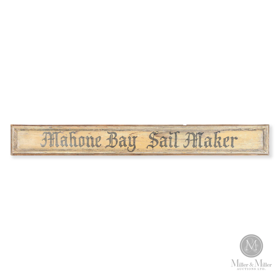 Mahone Bay Sail Maker Sign