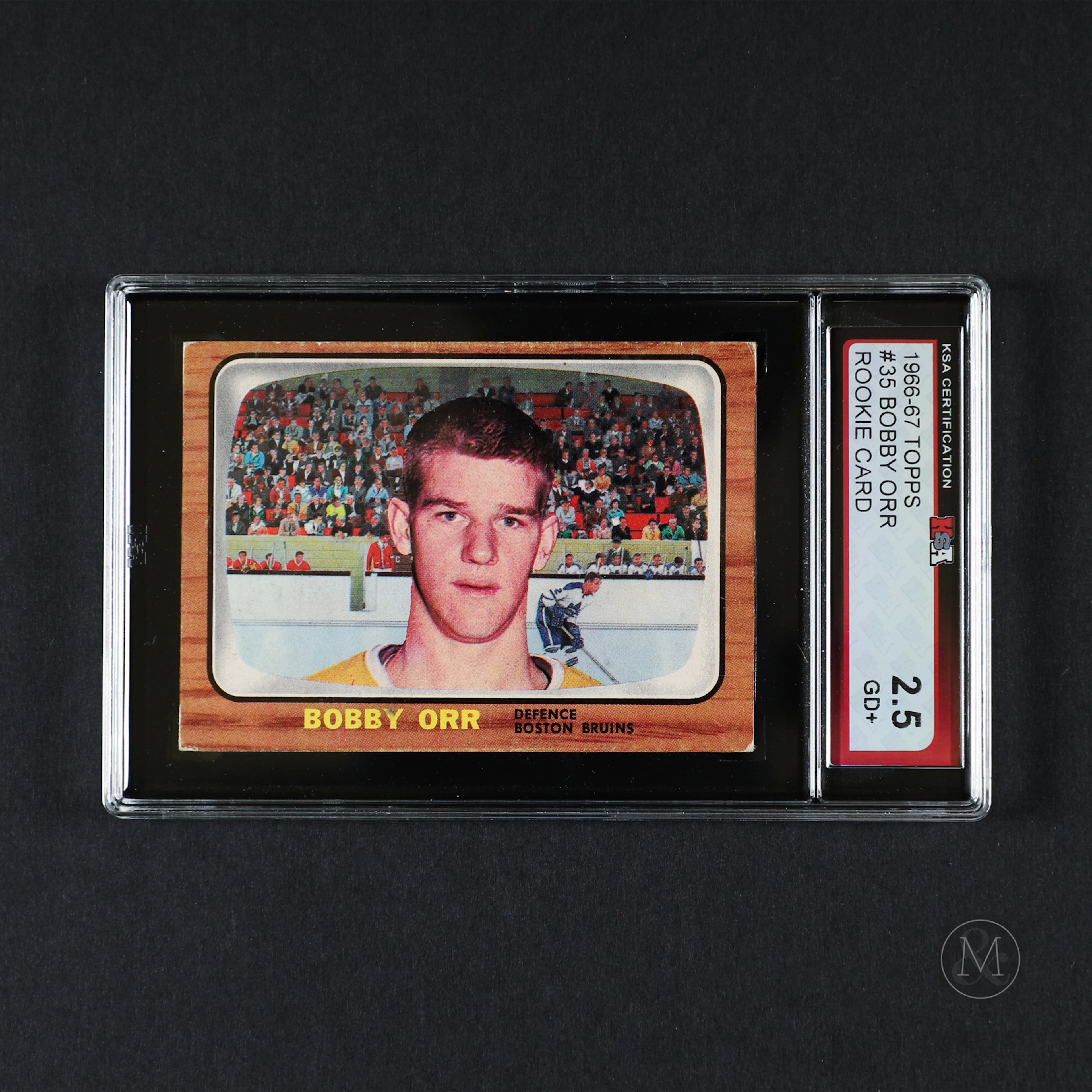1966-67 Topps #35 Bobby Orr (KSA 2.5 GD+)