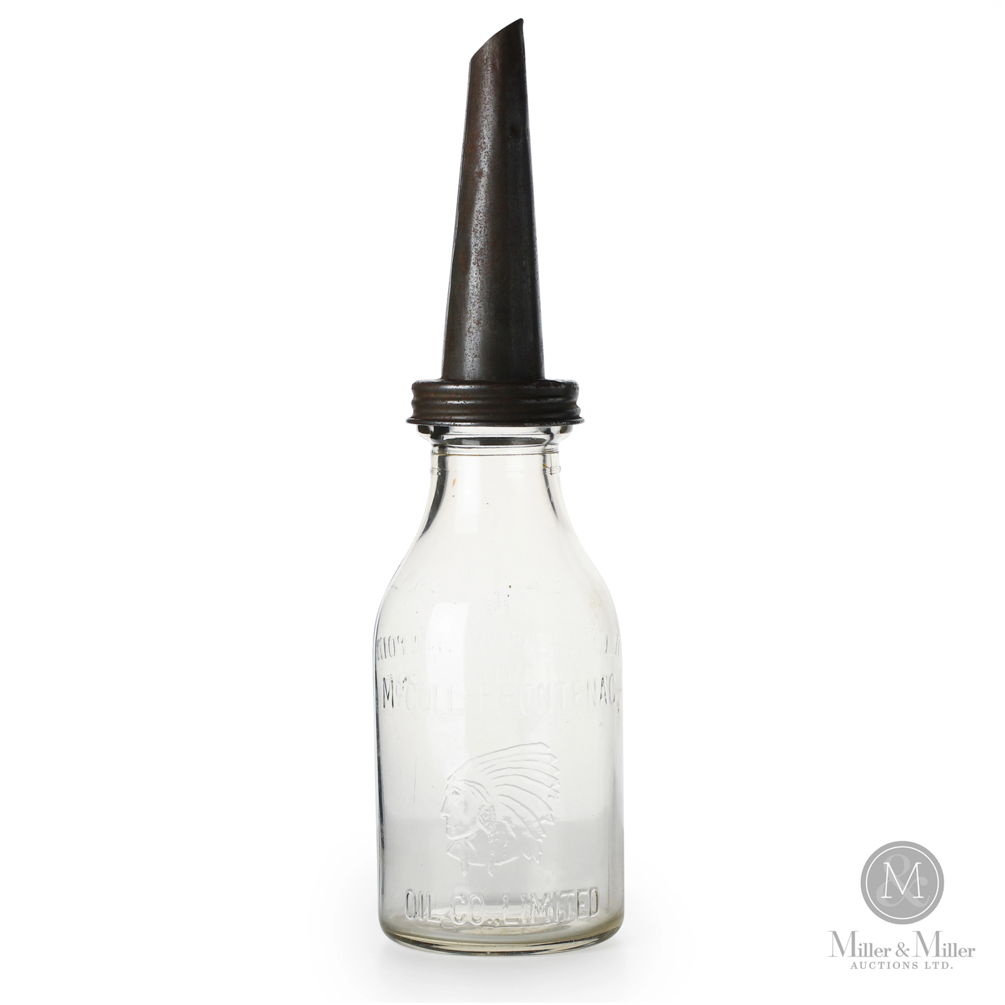 McColl-Frontenac Red Indian Imperial Quart Bottle