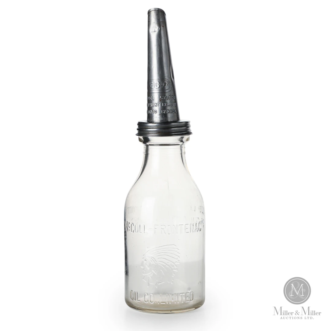 McColl-Frontenac Red Indian Imperial Quart Bottle