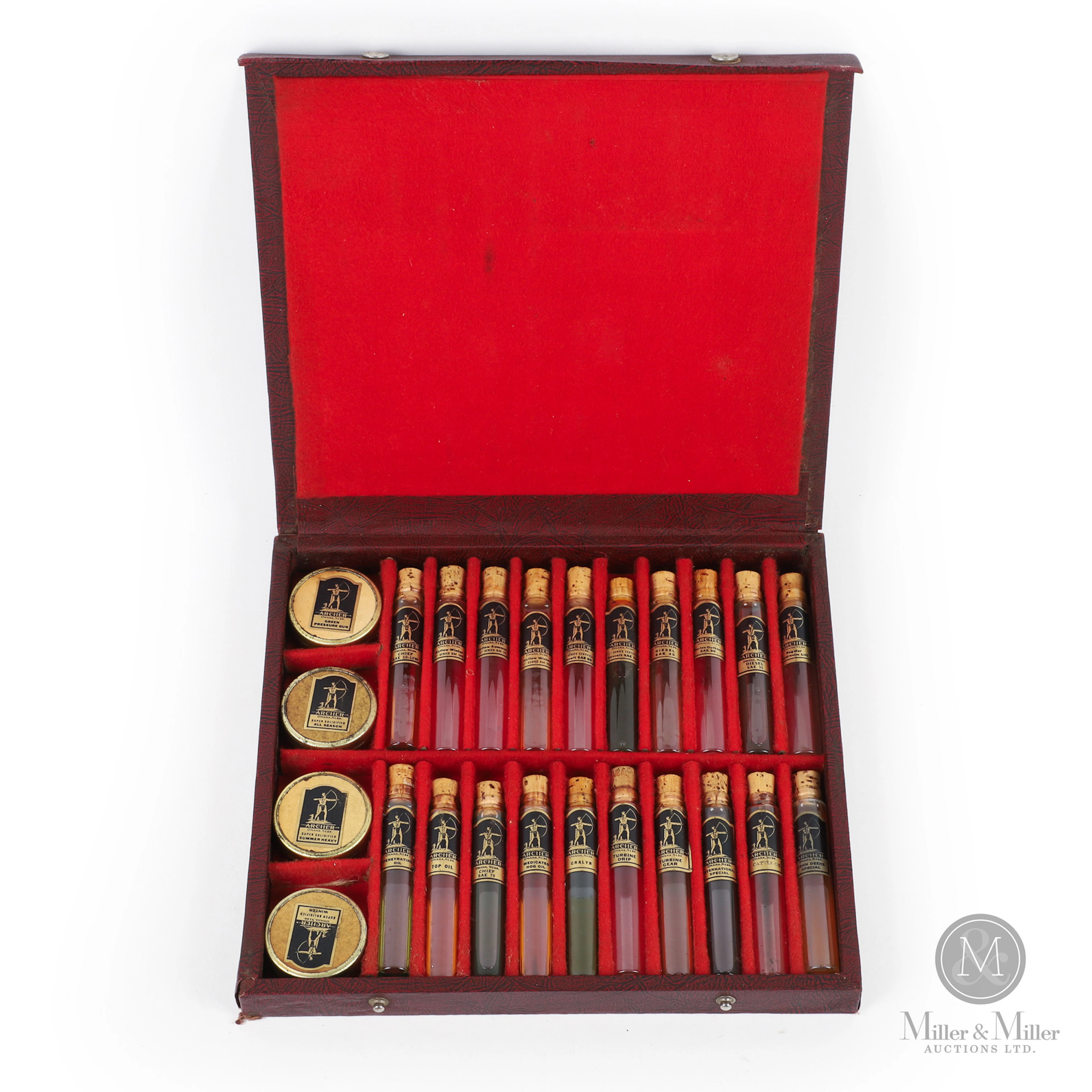 Archer Grease and Oil Salesman Sample Kit