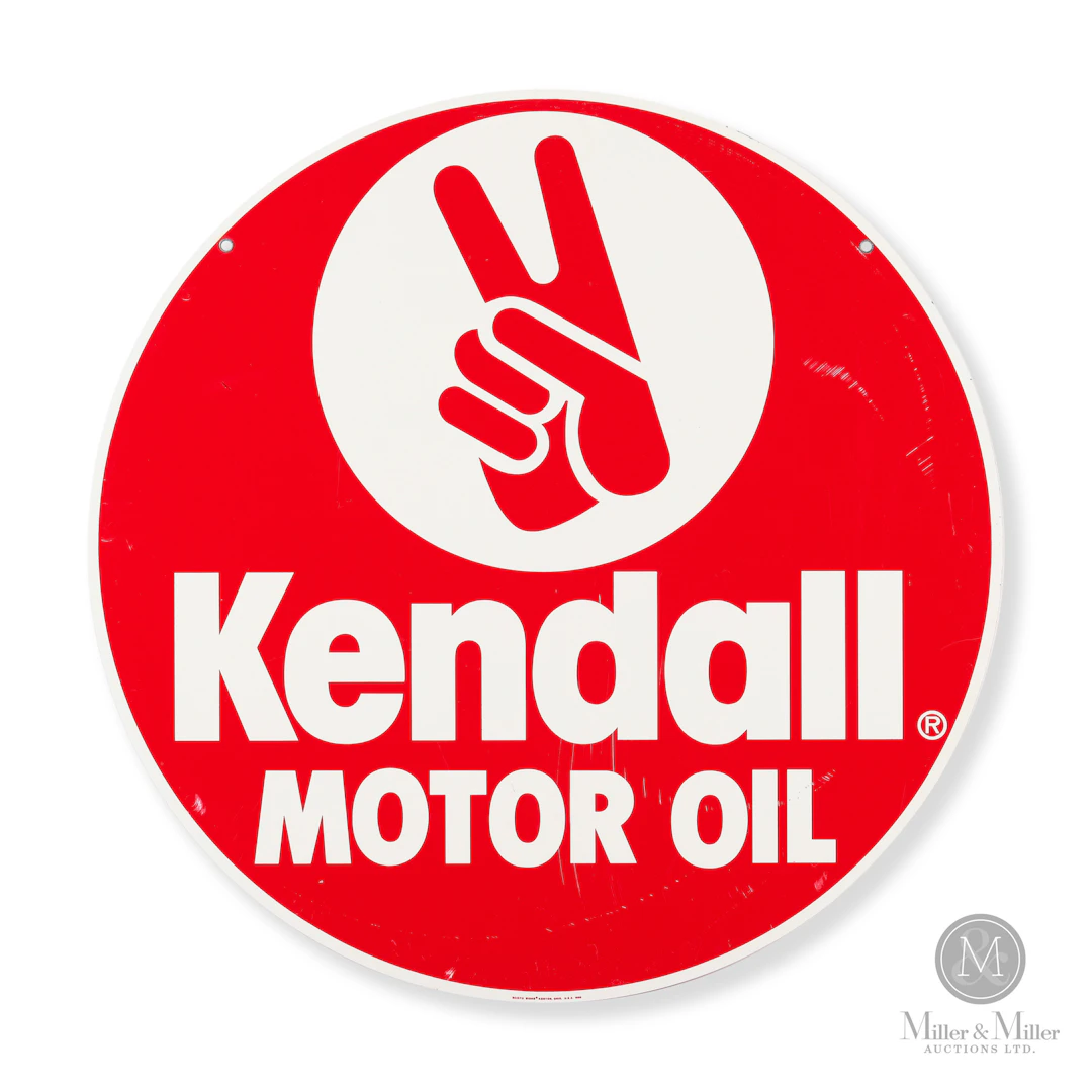Kendall Motor Oil Hanging Sign