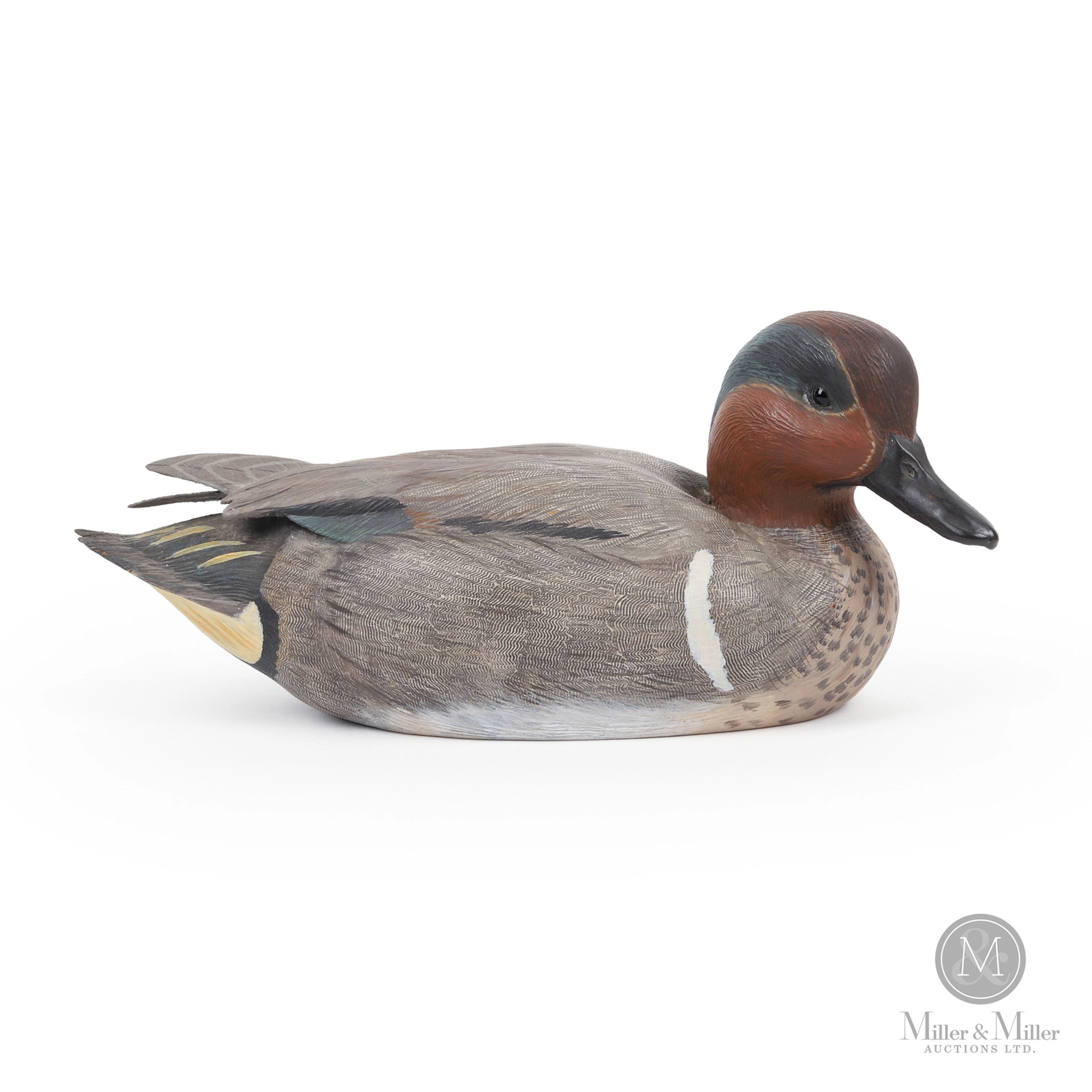 Pat Godin Green-winged Teal Drake Decoy